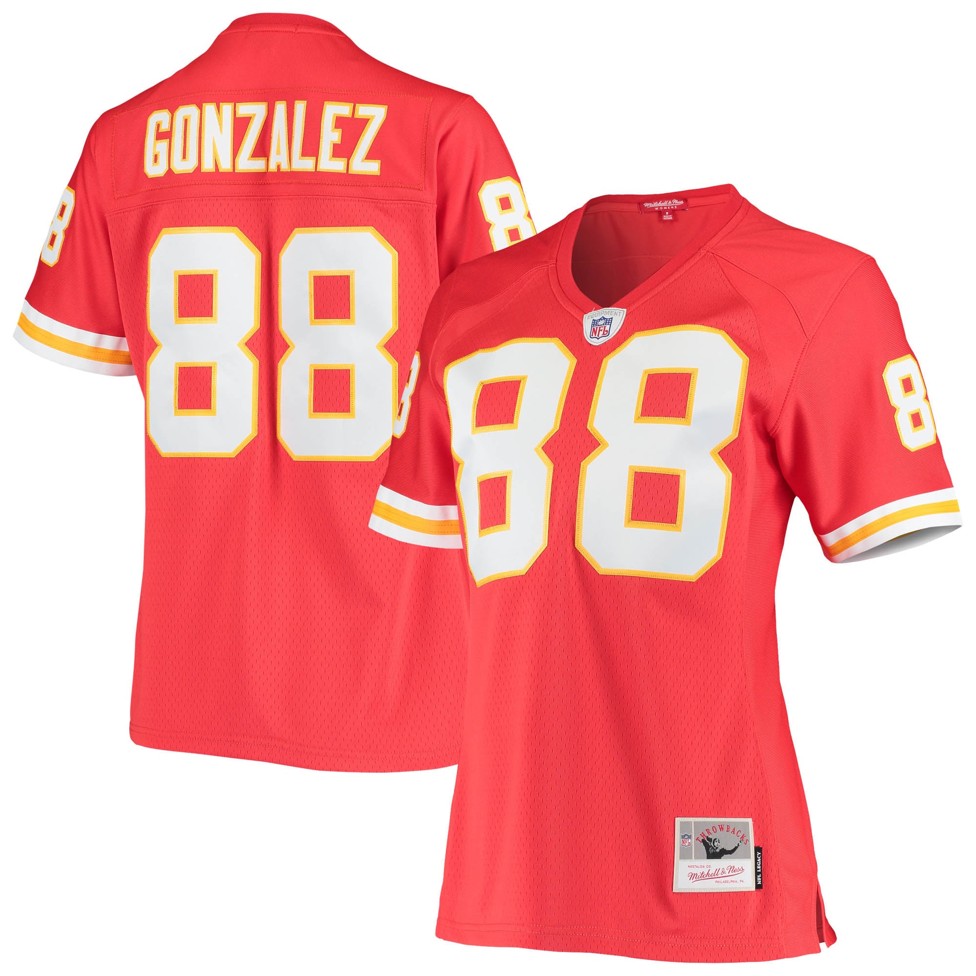 Tony Gonzalez Kansas City Chiefs Women's Legacy Team Jersey - Red - Image 2