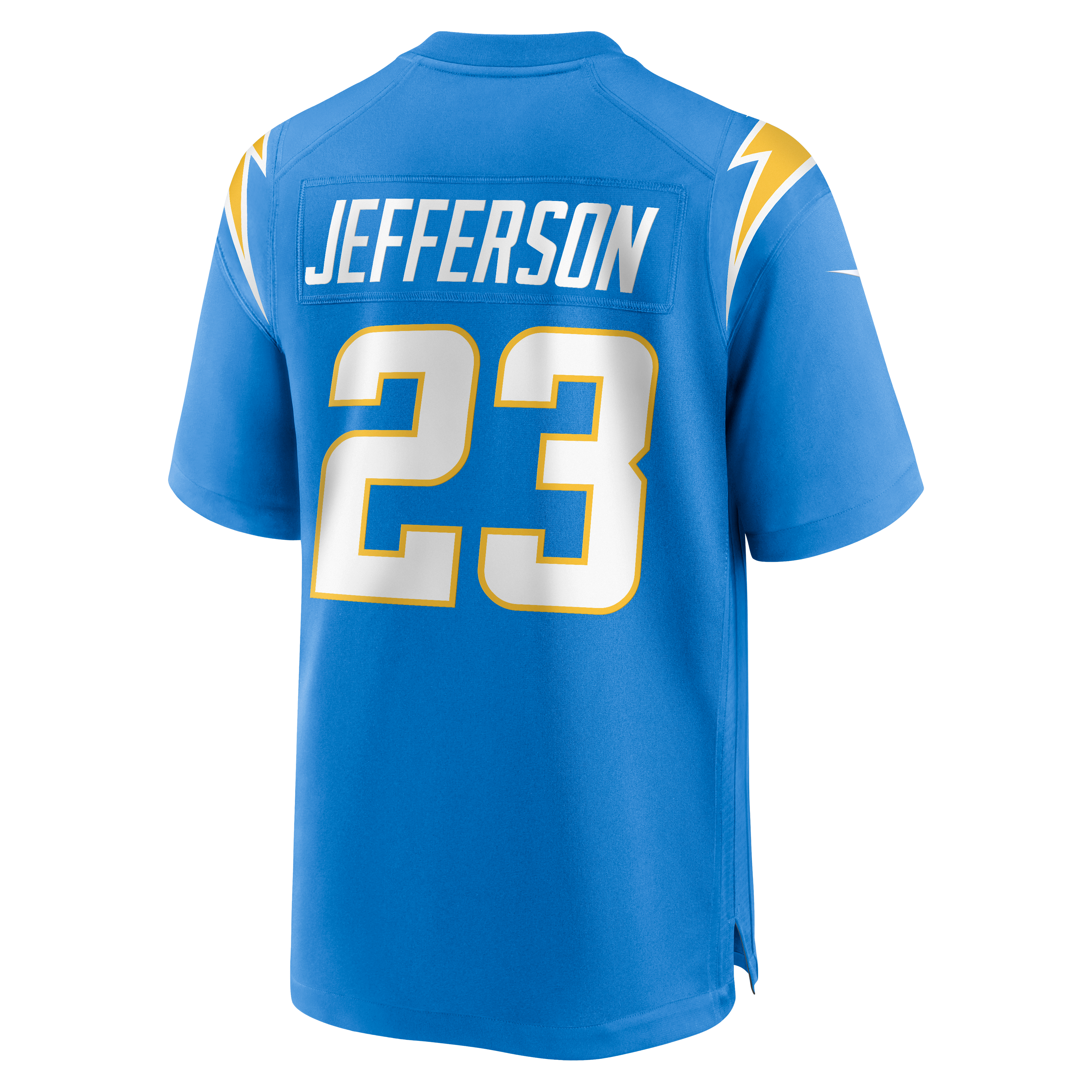 Tony Jefferson Los Angeles Chargers Team Game Jersey - Powder Blue - Image 4