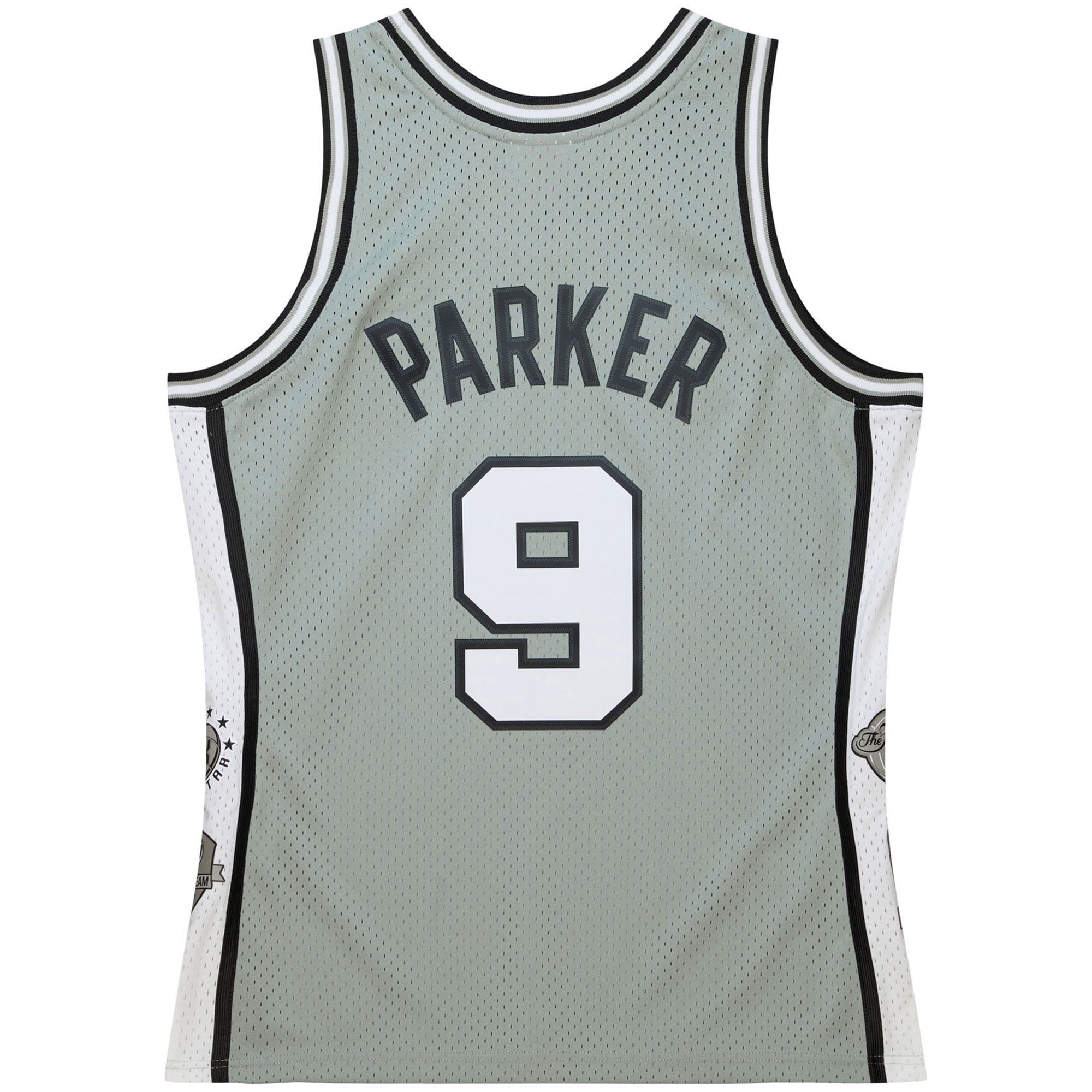 Tony Parker San Antonio Spurs Unisex Hall of Fame Class of 2023 Throwback Swingman Jersey - Gray - Image 4