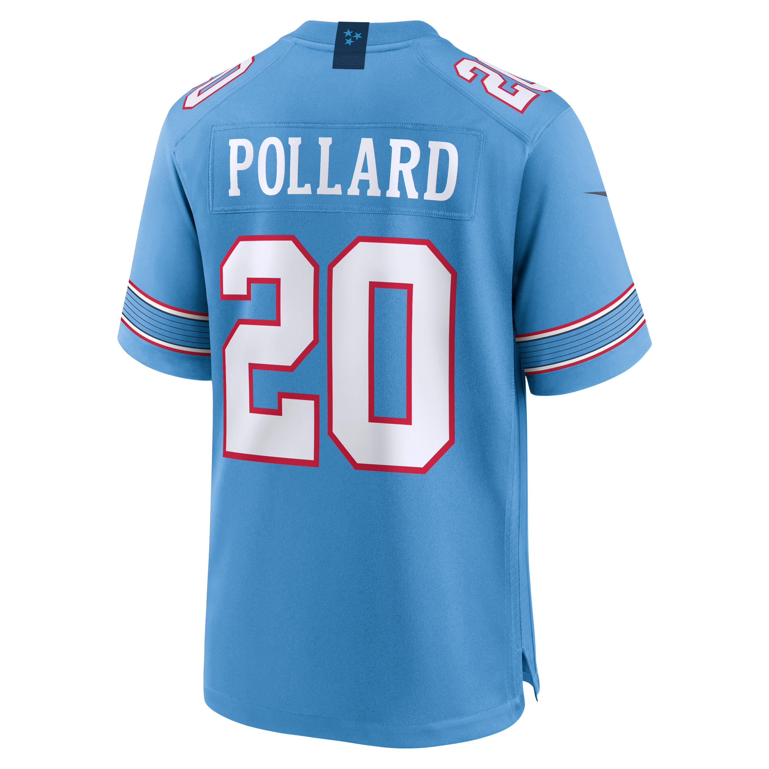 Tony Pollard Tennessee Titans Game Jersey - Light Blue - Image 4