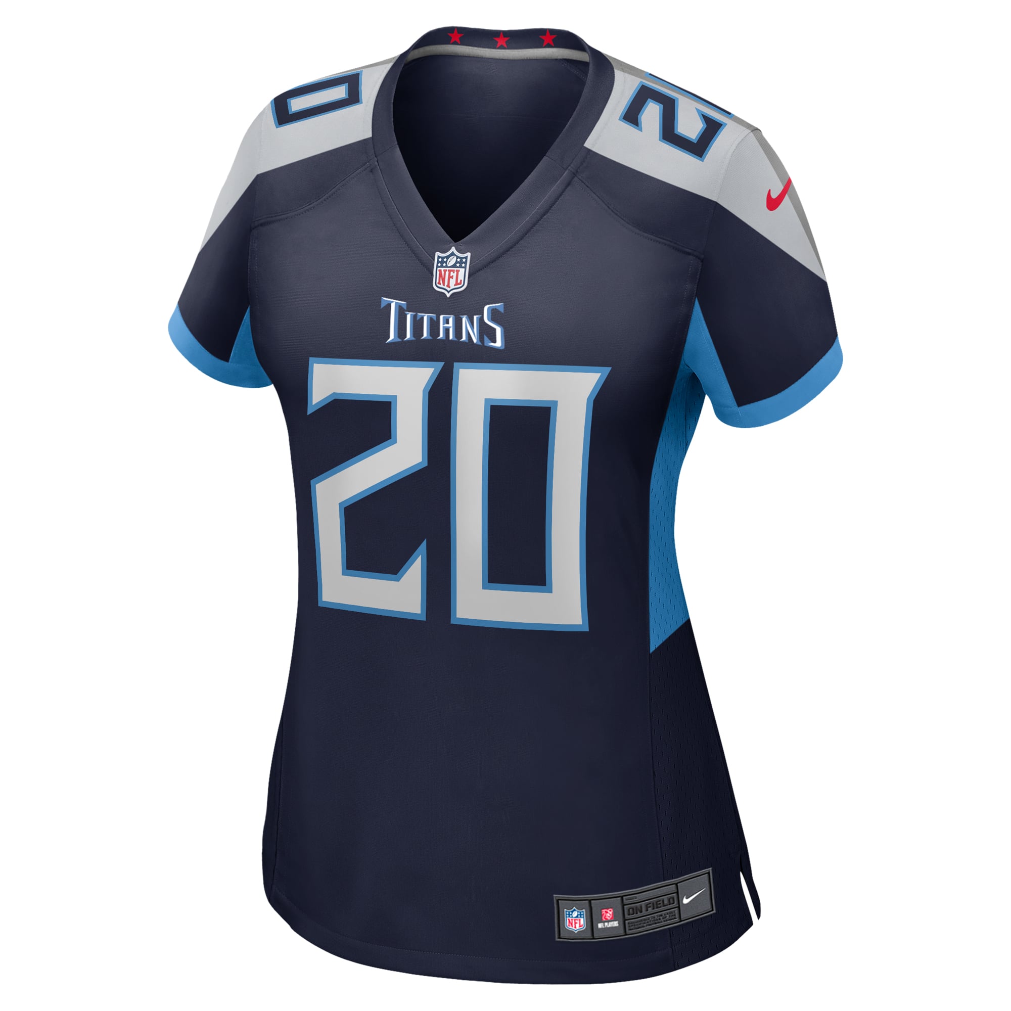 Tony Pollard Tennessee Titans Women's Game Player Jersey - Navy - Image 3
