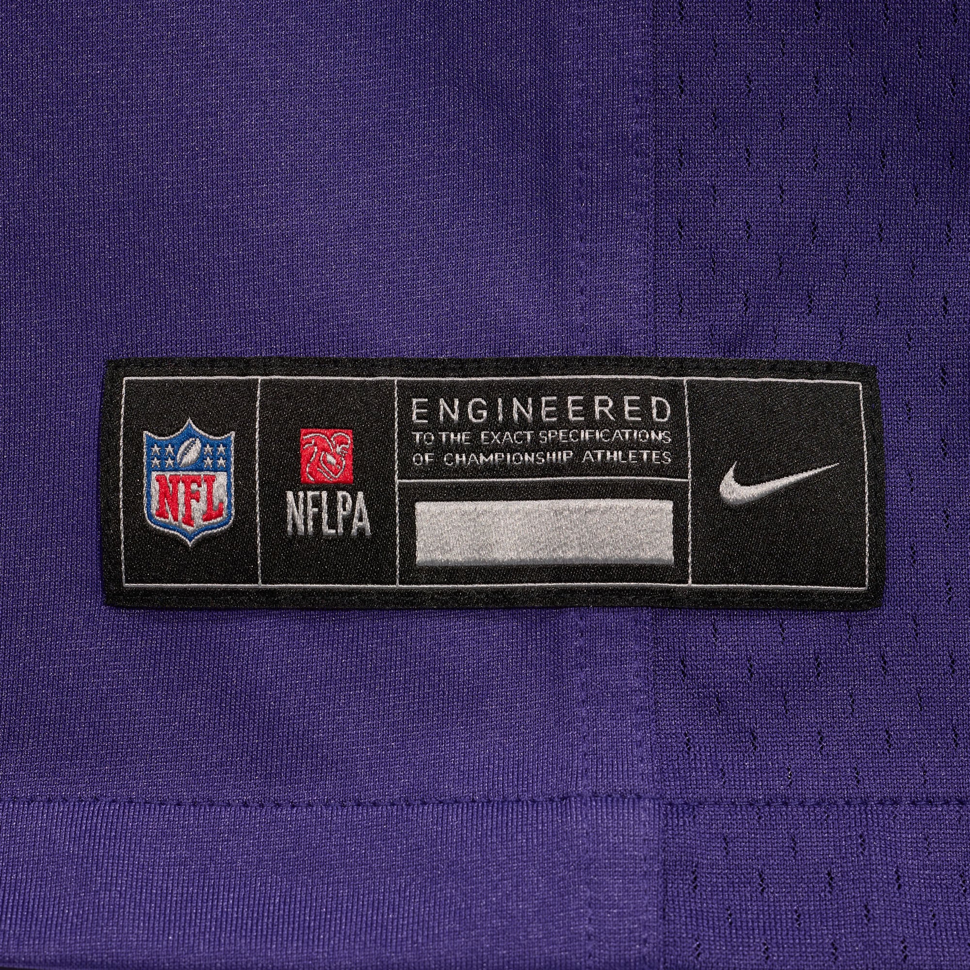 Tony Siragusa Baltimore Ravens Game Retired Player Jersey - Purple - Image 7