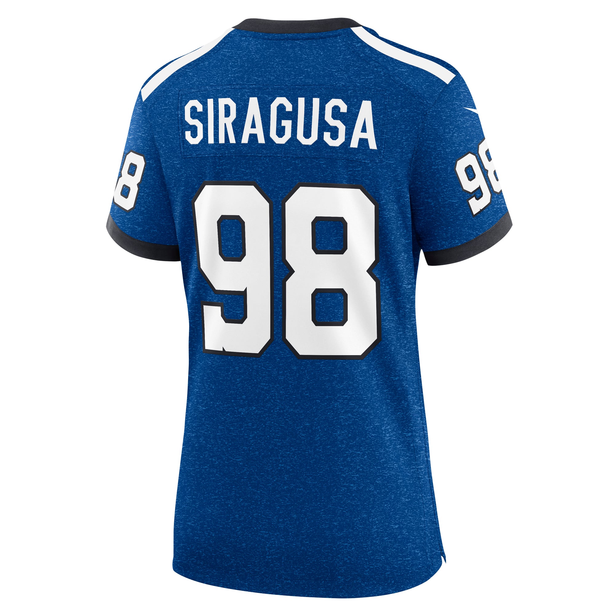 Tony Siragusa Indianapolis Colts Women's Indiana Nights Alternate Game Jersey - Royal - Blue - Image 4