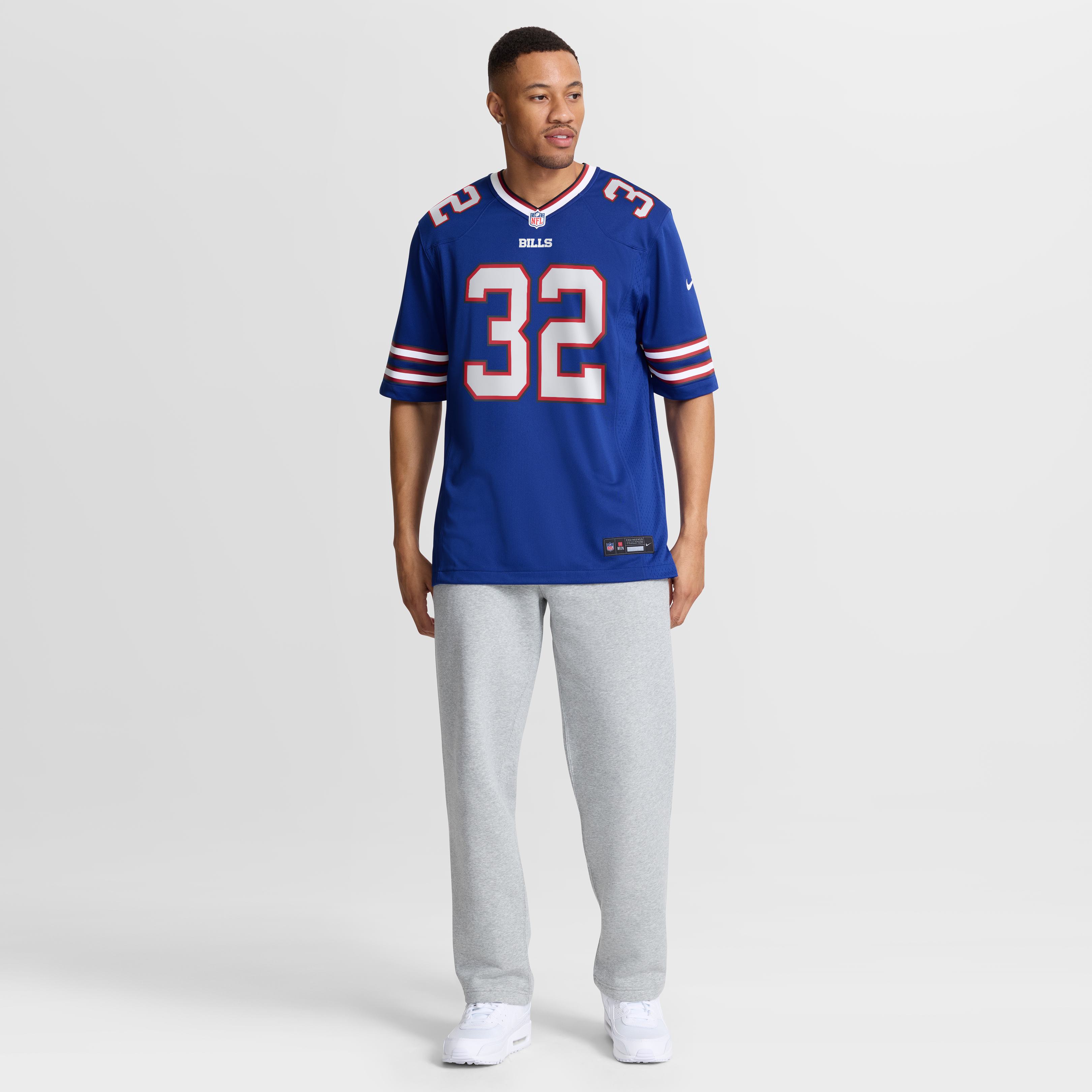 Toriano Pride Jr. Buffalo Bills Team Game Jersey - Royal - Image 3