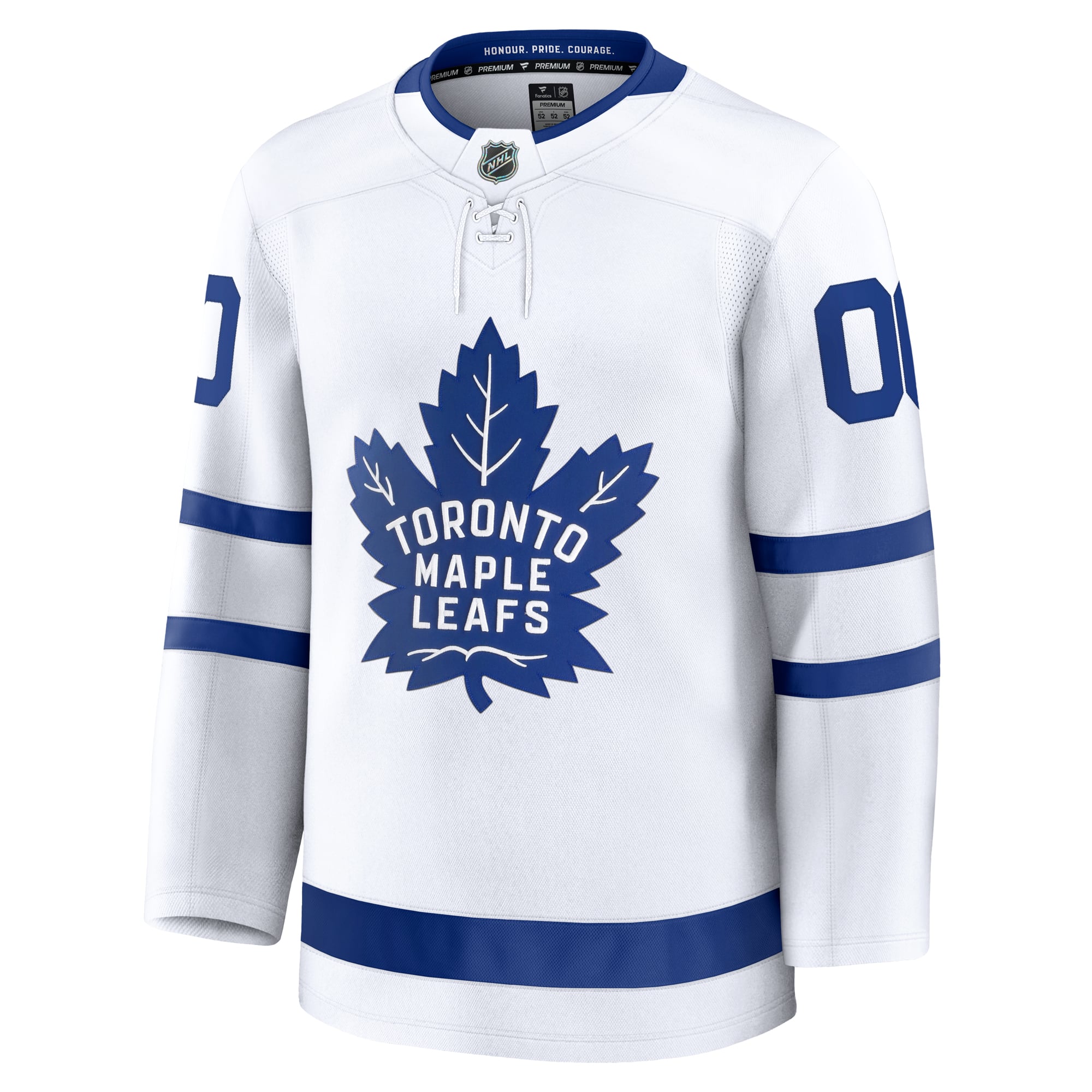 Toronto Maple Leafs Home Premium Custom Jersey - White - Image 3