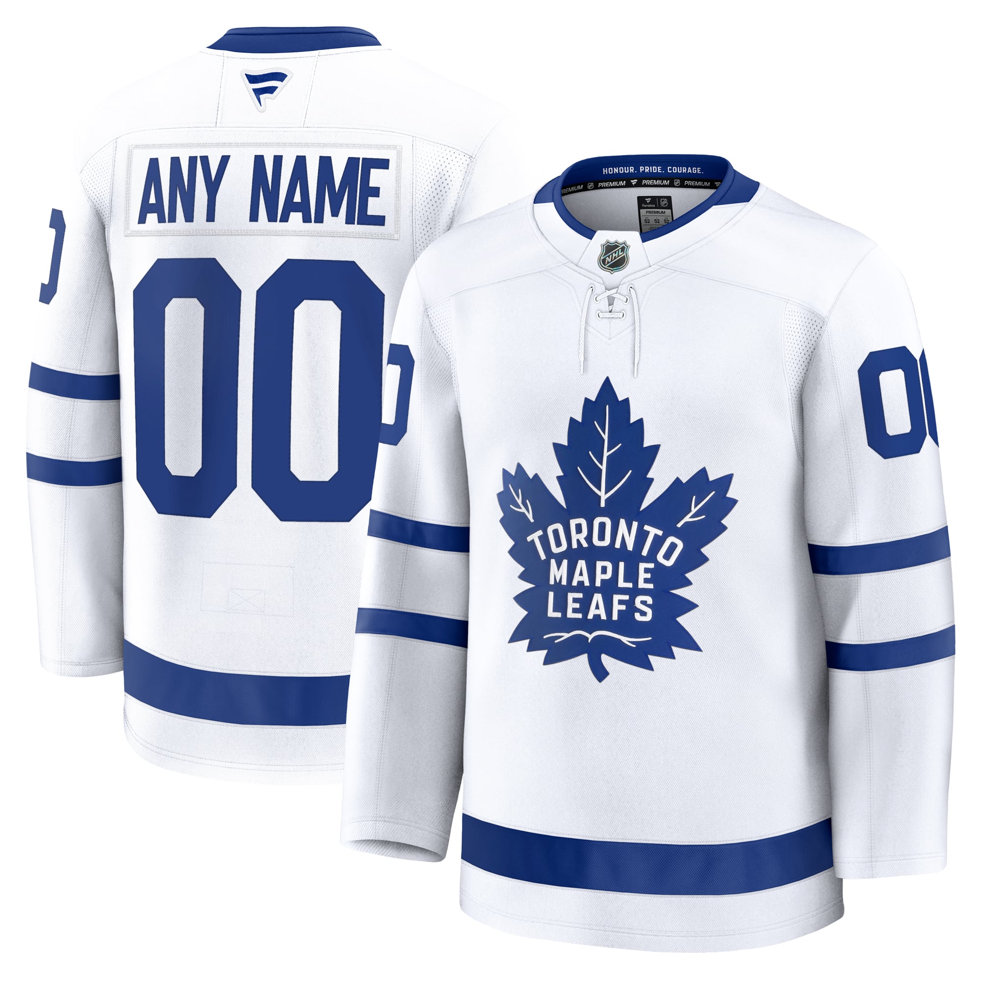 Toronto Maple Leafs Home Premium Custom Jersey - White