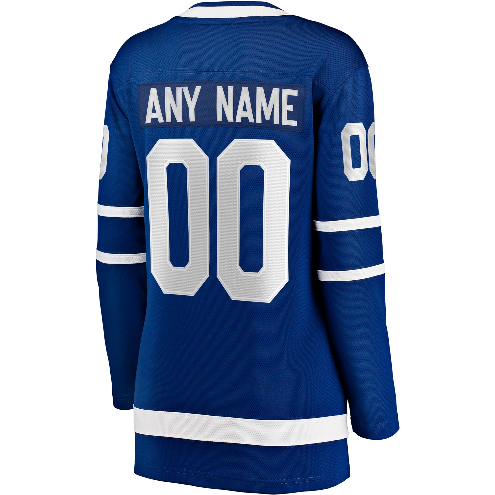 Toronto Maple Leafs Women's Home Breakaway Custom Jersey - Blue - Image 4
