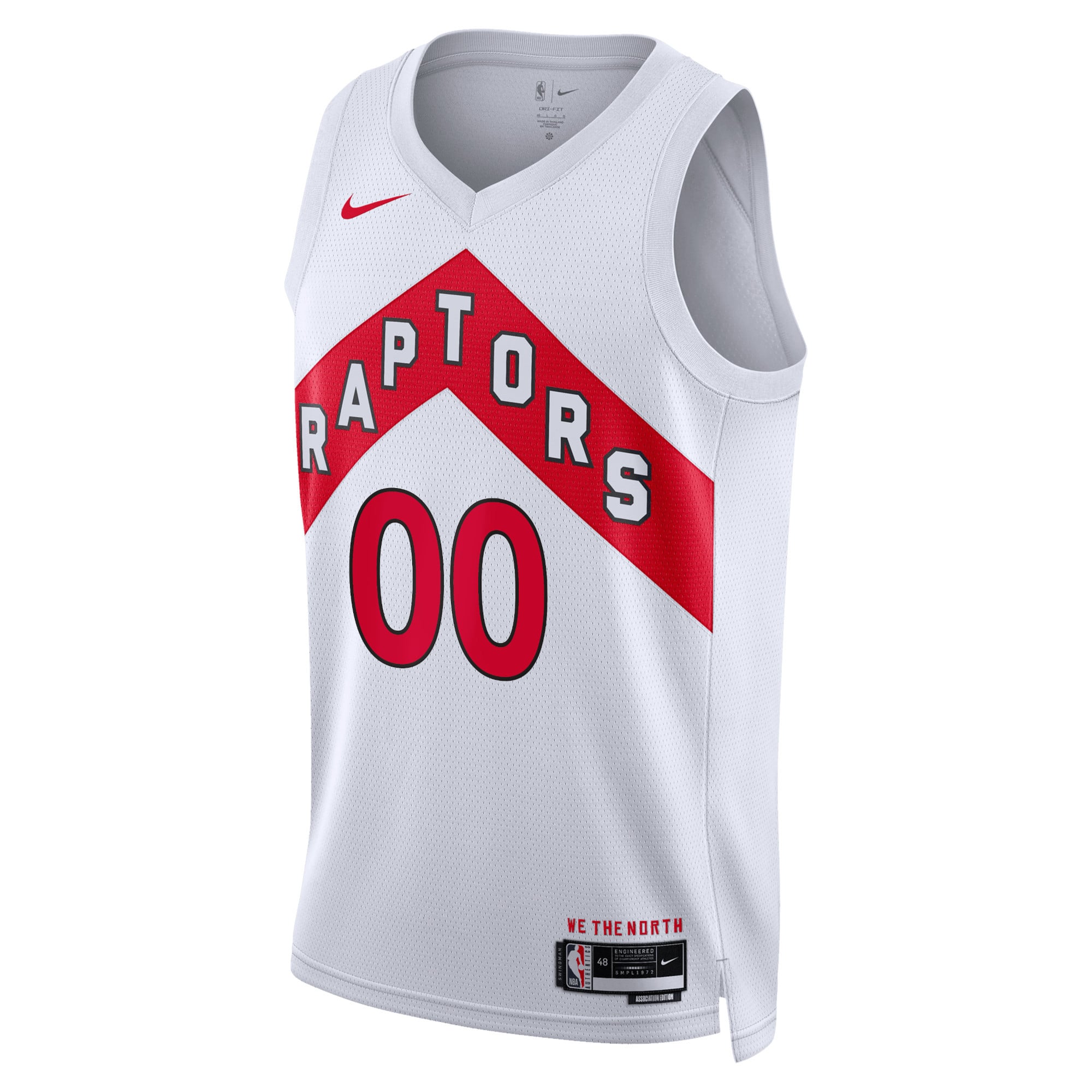 Toronto Raptors Unisex Swingman Custom Jersey White - Association Edition - White - Image 3