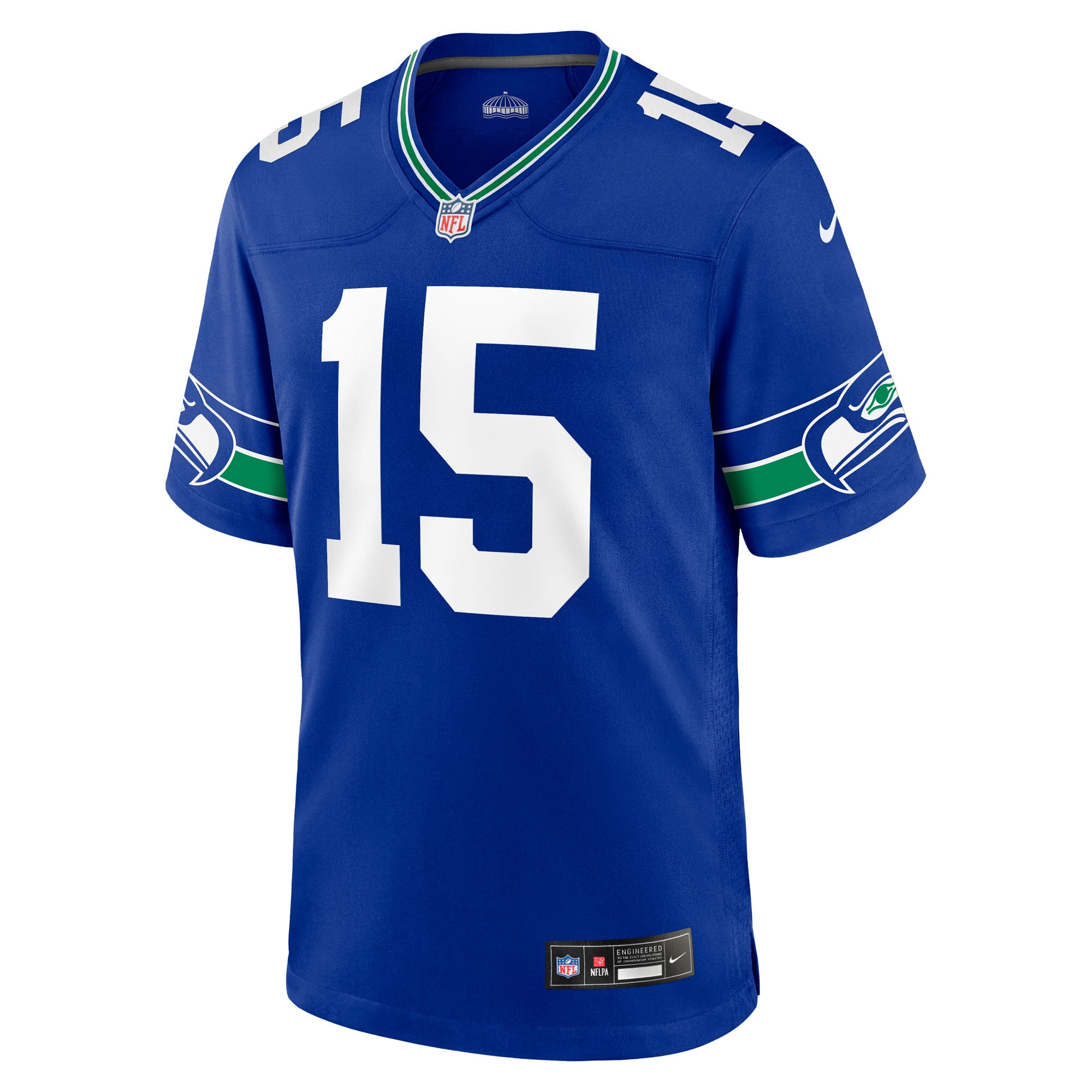 Tory Horton Seattle Seahawks Team Game Jersey - College Navy - Royal - Image 3