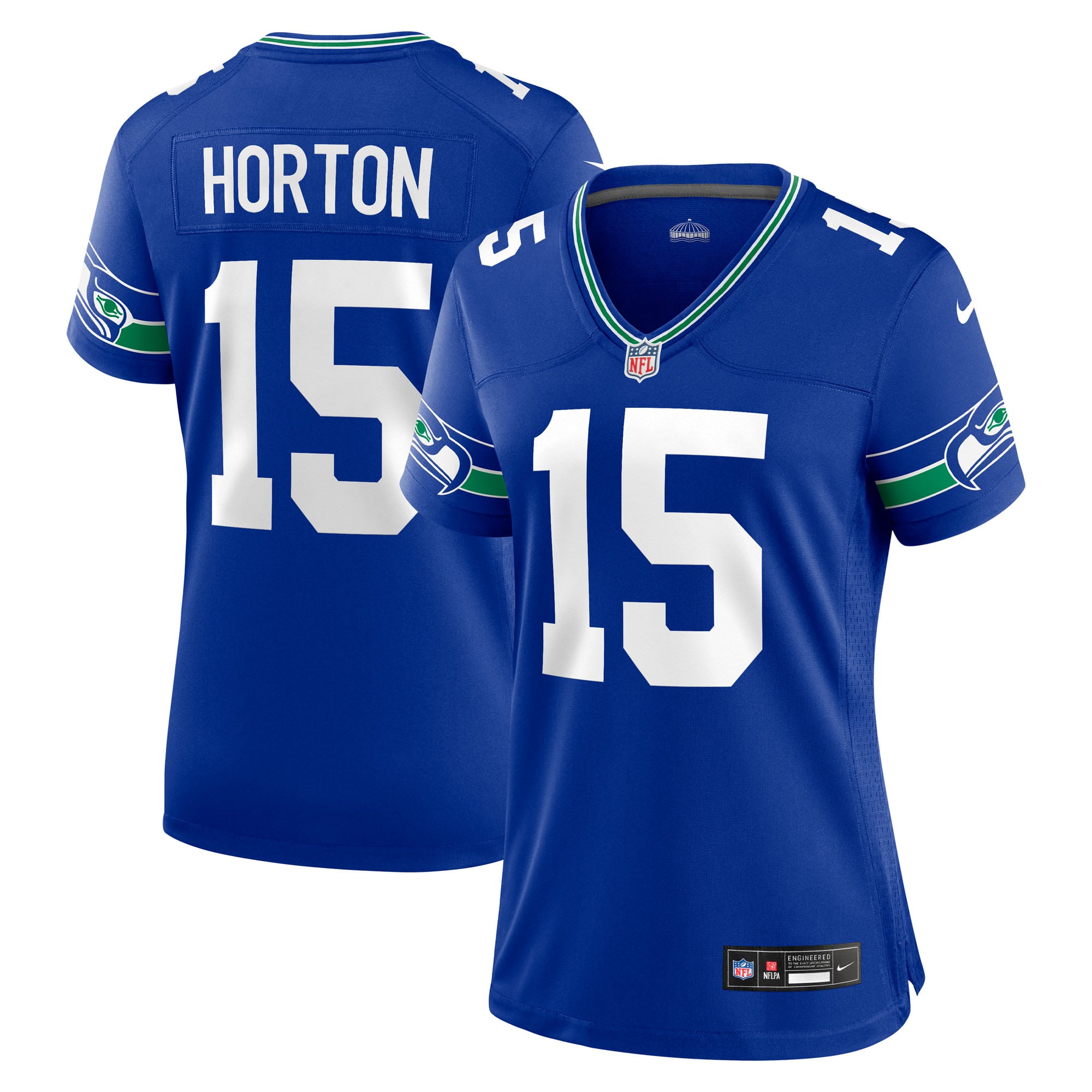 Tory Horton Seattle Seahawks Women's Team Game Jersey - College Navy - Royal