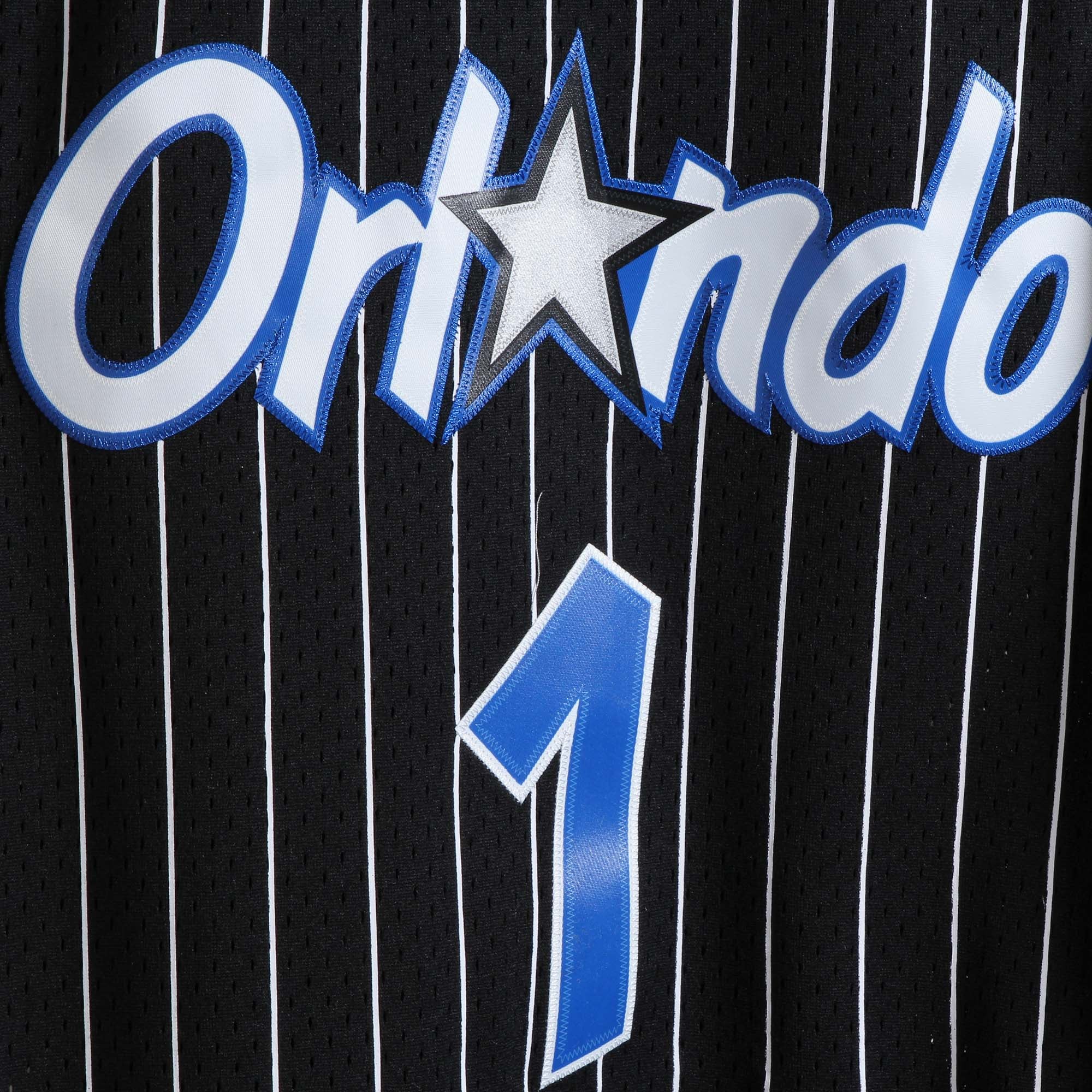 Tracy McGrady Orlando Magic Hardwood Classics Swingman Jersey - Black - Image 4