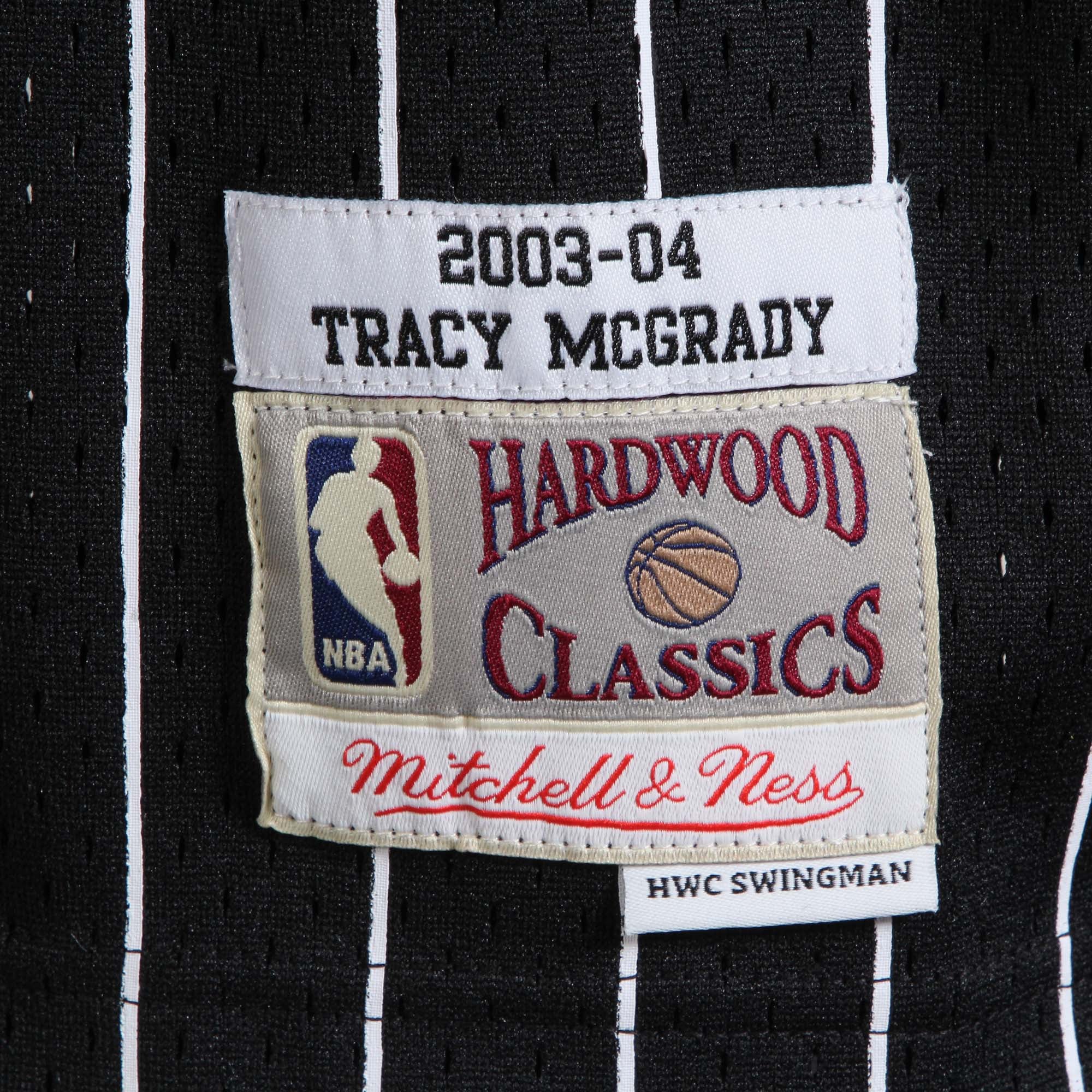 Tracy McGrady Orlando Magic Hardwood Classics Swingman Jersey - Black - Image 6