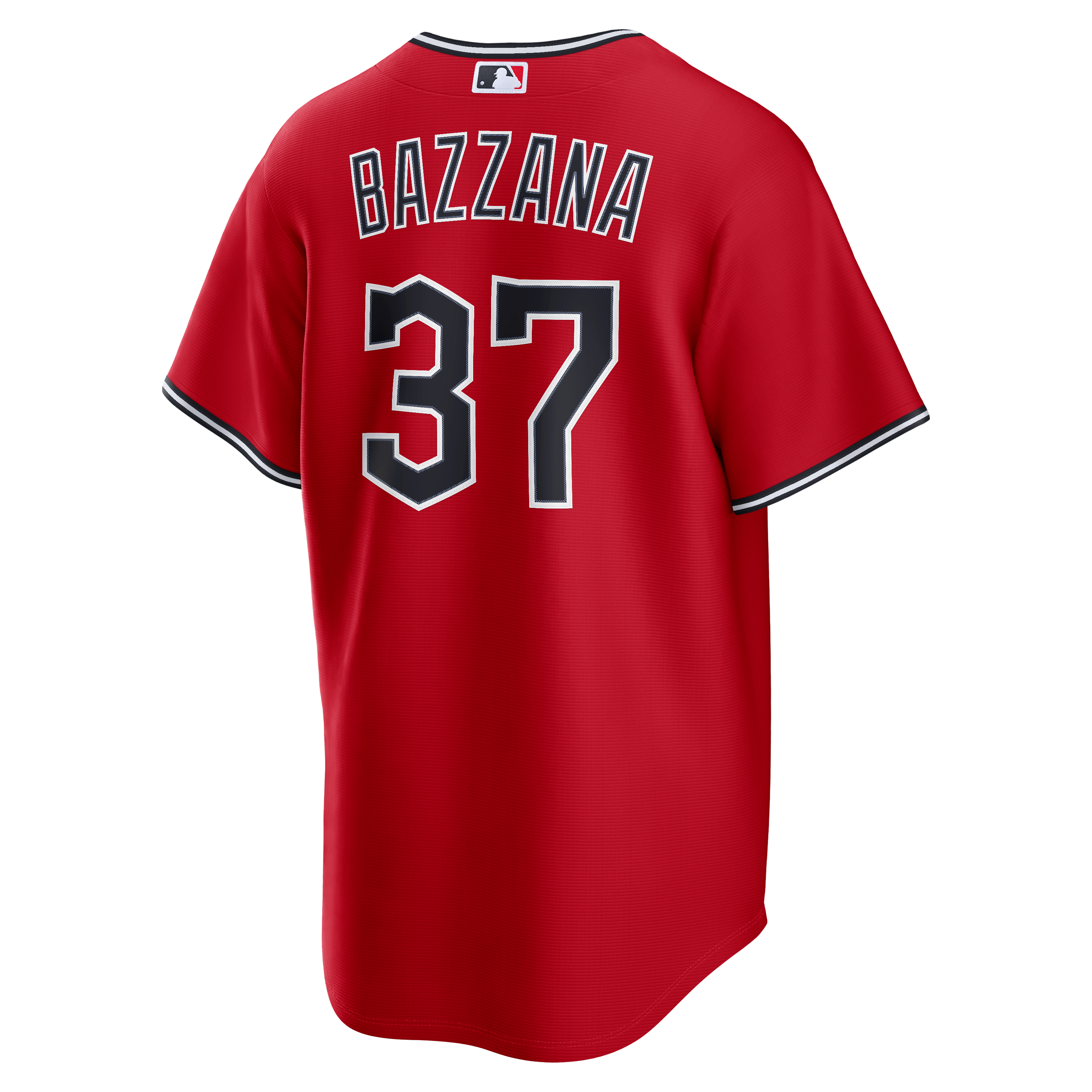 Travis Bazzana Cleveland Guardians Alternate Jersey - Red - Image 4