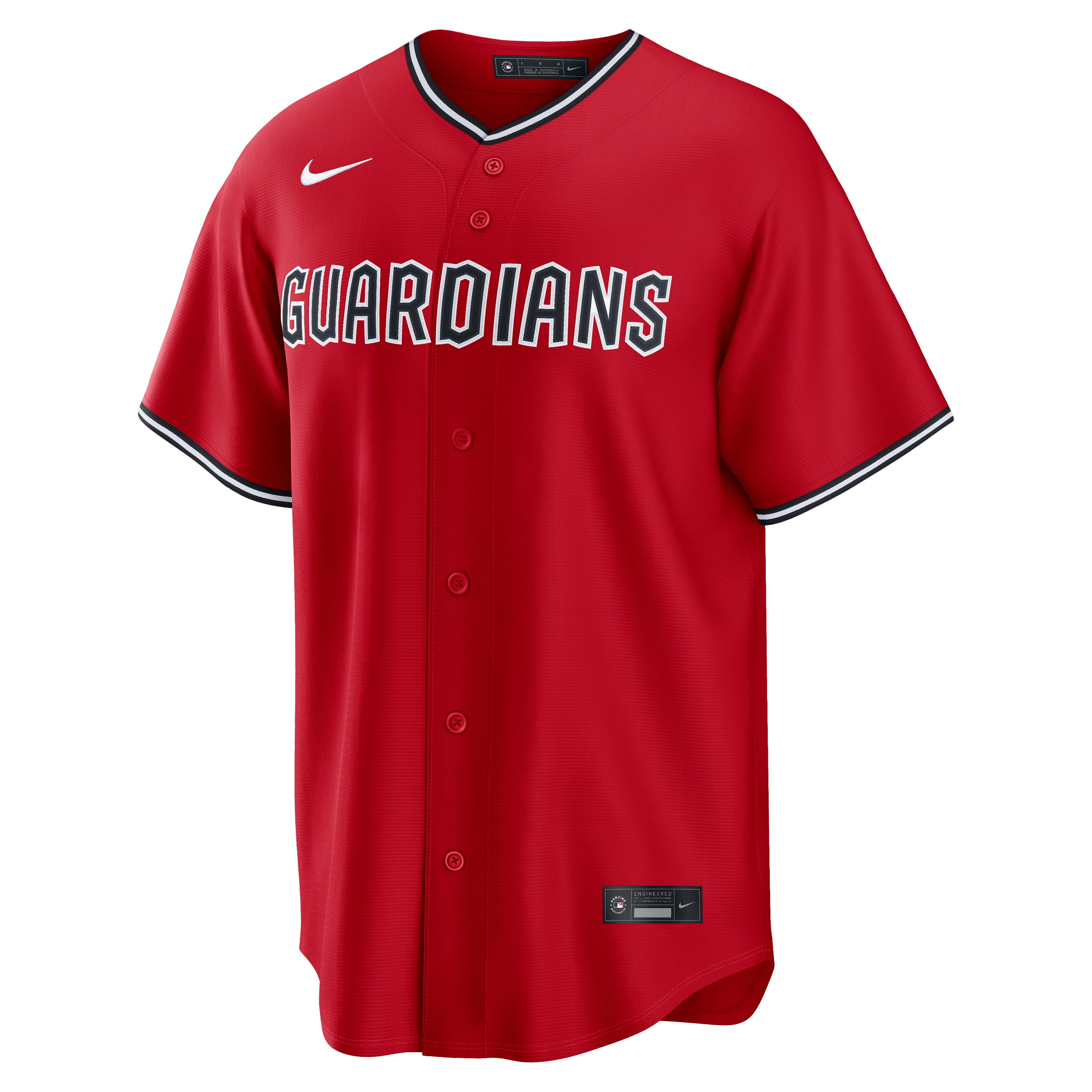 Travis Bazzana Cleveland Guardians Alternate Jersey - Red - Image 3
