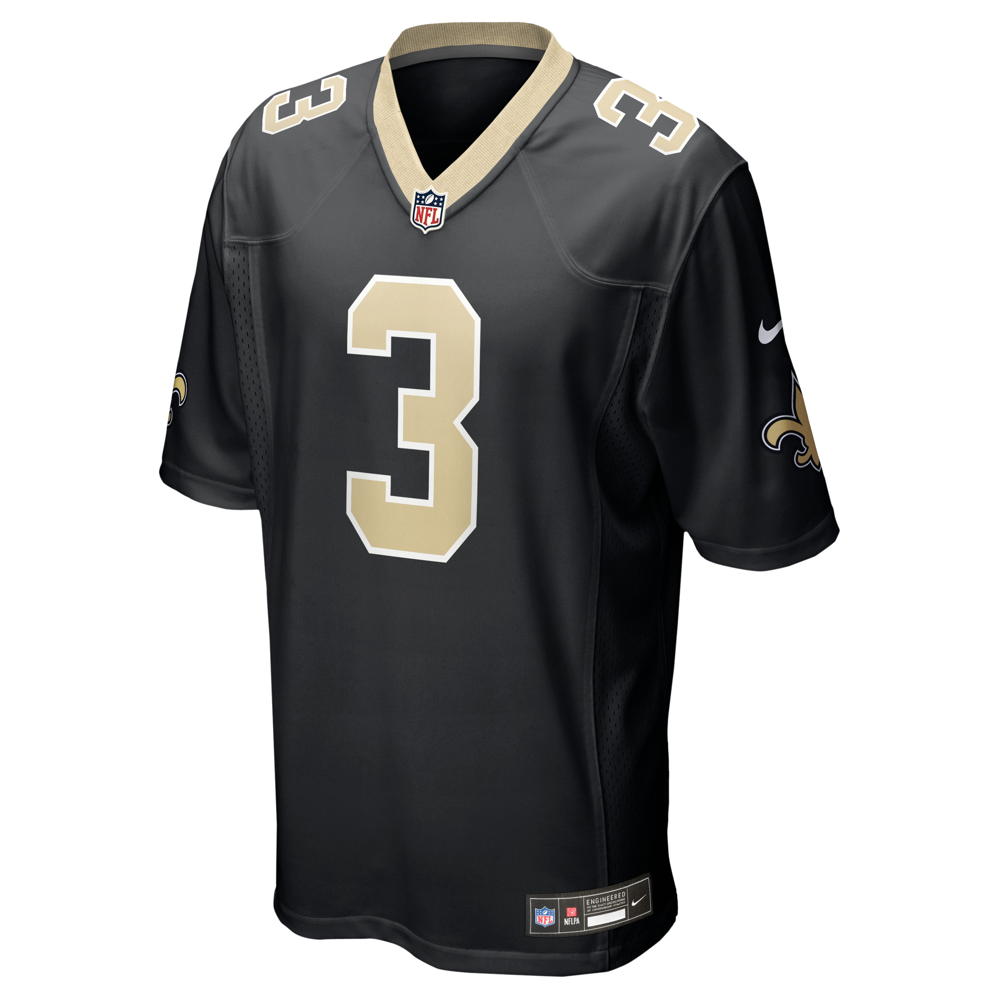 Travis Etienne Jr New Orleans Saints Game Jersey - Black - Image 7