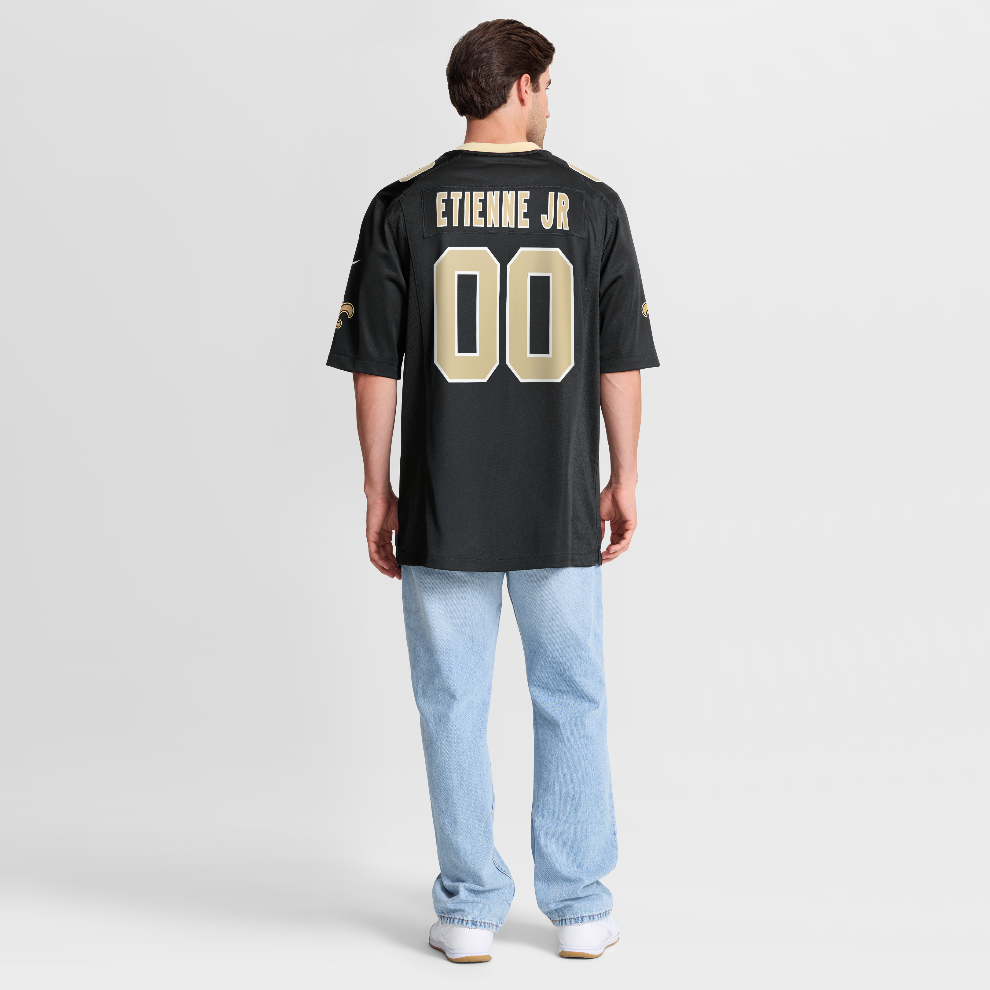 Travis Etienne Jr New Orleans Saints Game Jersey - Black - Image 6