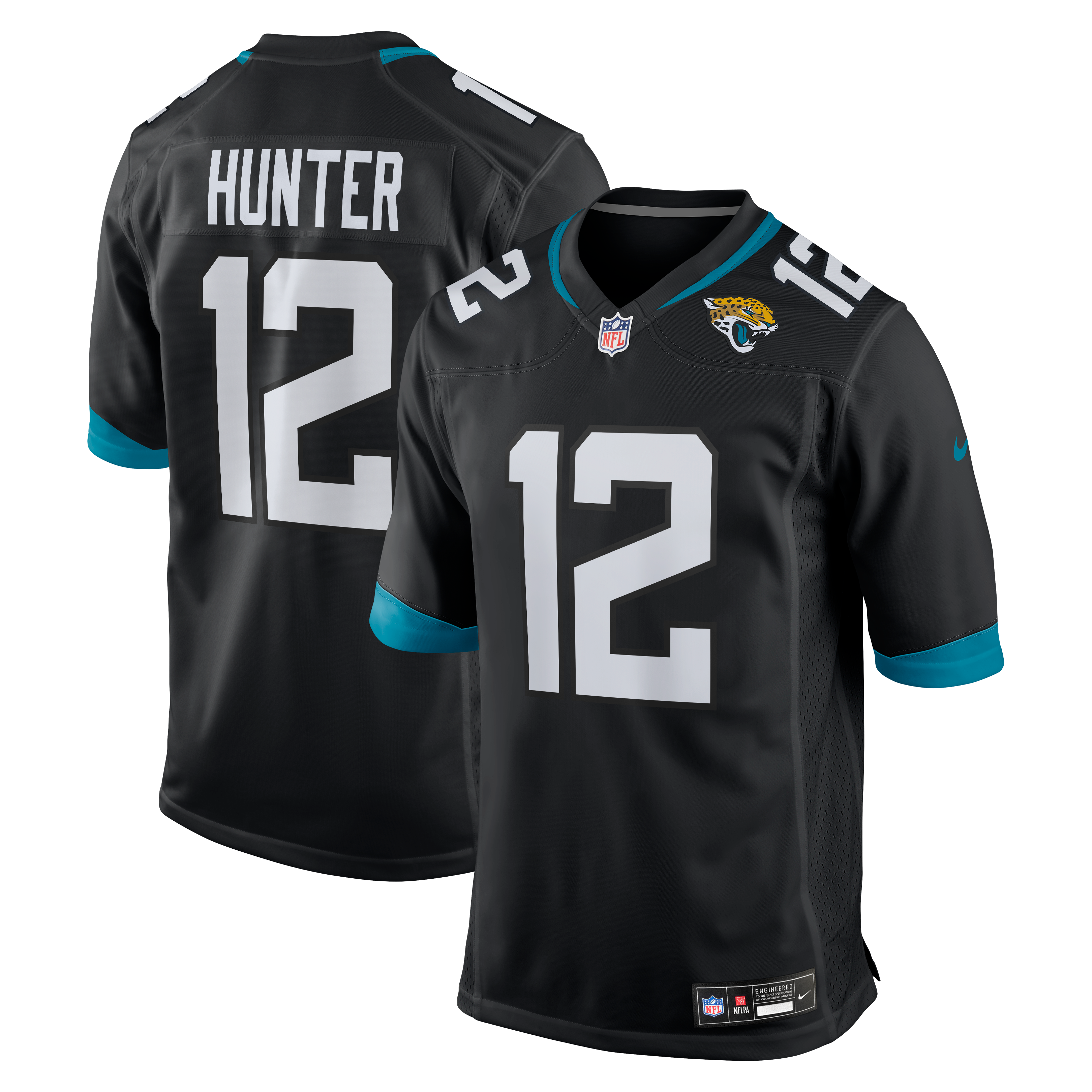 Travis Hunter Jacksonville Jaguars Team Game Jersey - Black - Image 2
