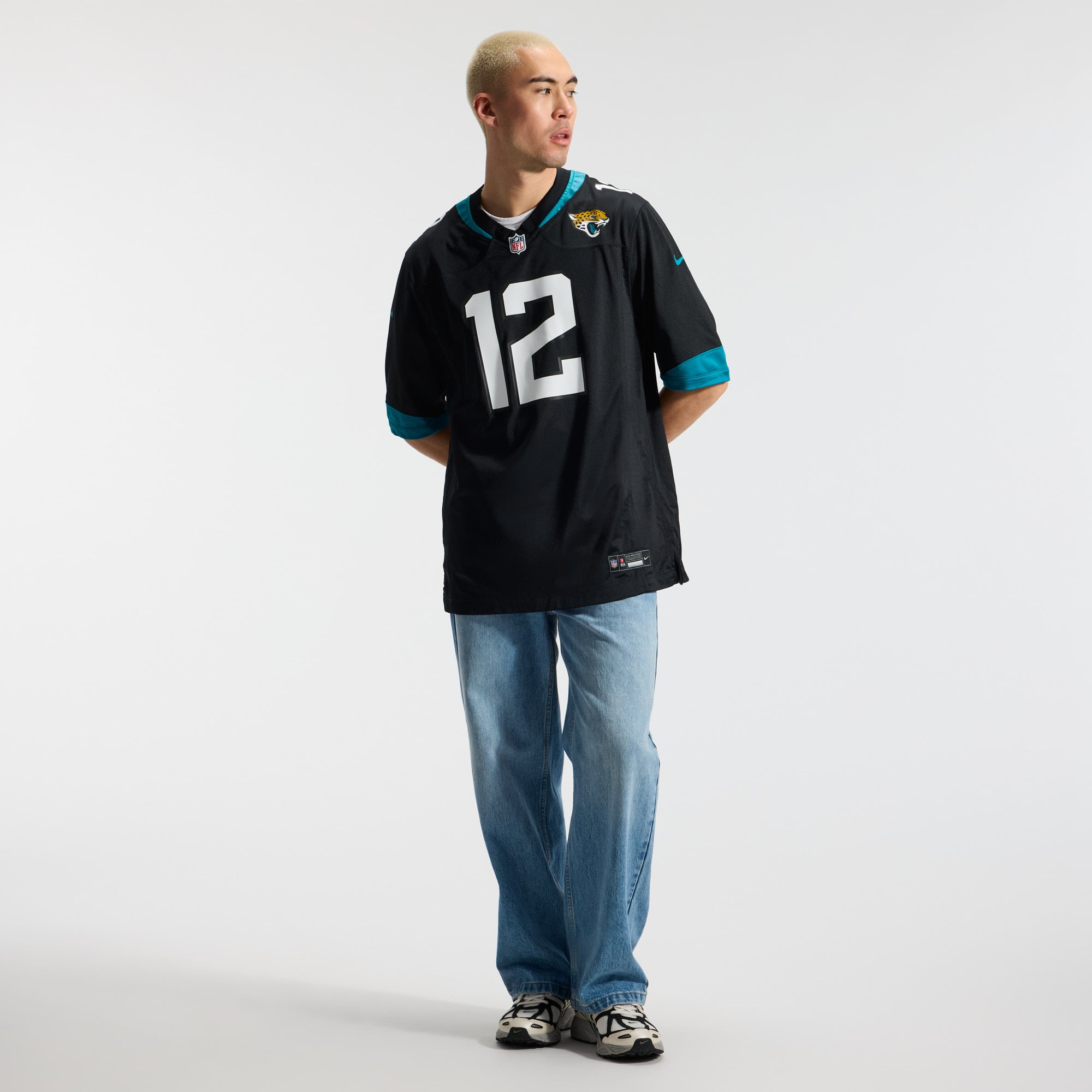 Travis Hunter Jacksonville Jaguars Team Game Jersey - Black - Image 6