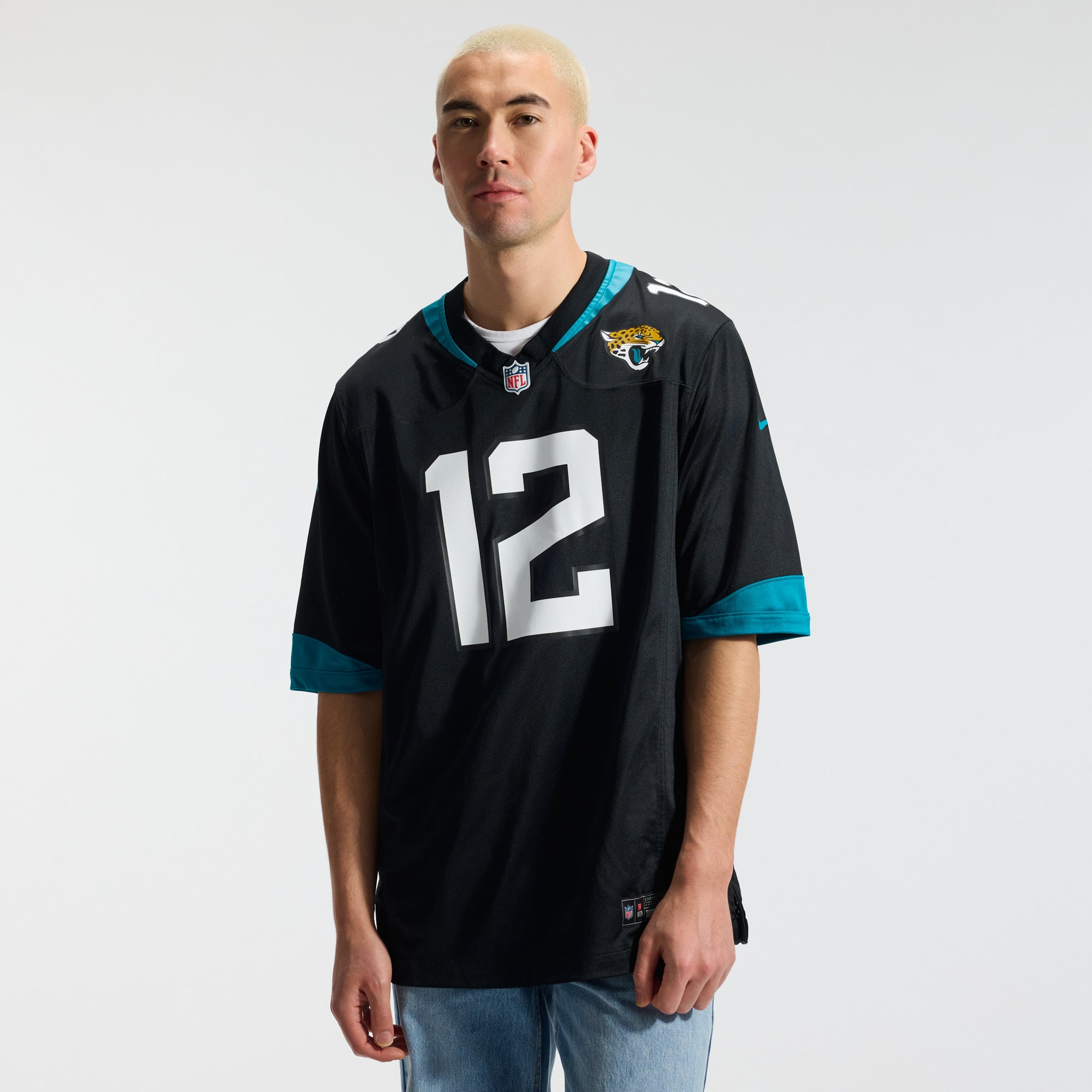 Travis Hunter Jacksonville Jaguars Team Game Jersey - Black - Image 4