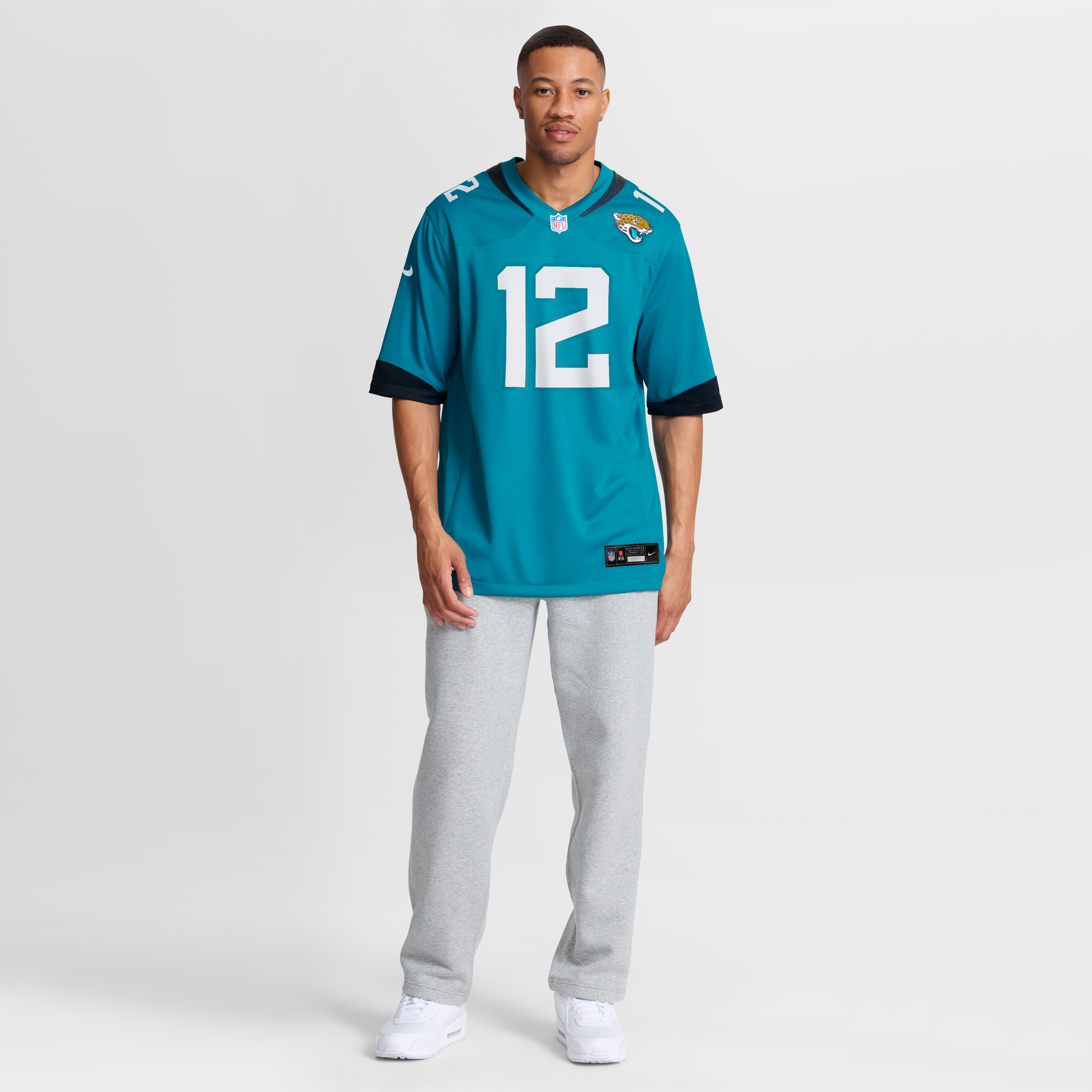 Travis Hunter Jacksonville Jaguars Team Game Jersey - Teal - Image 8