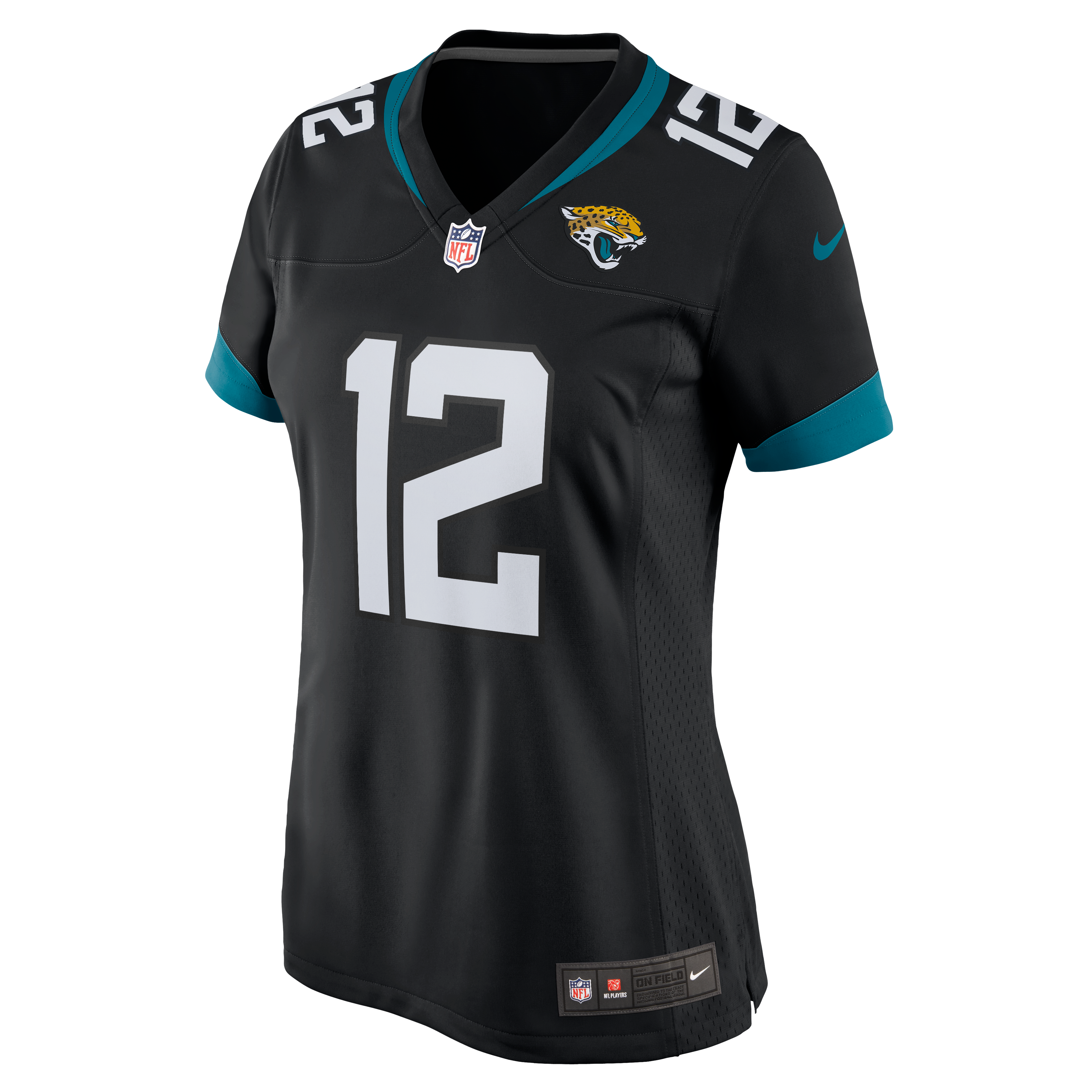 Travis Hunter Jacksonville Jaguars Women's Alternate Game Jersey - Black - Black - Image 8