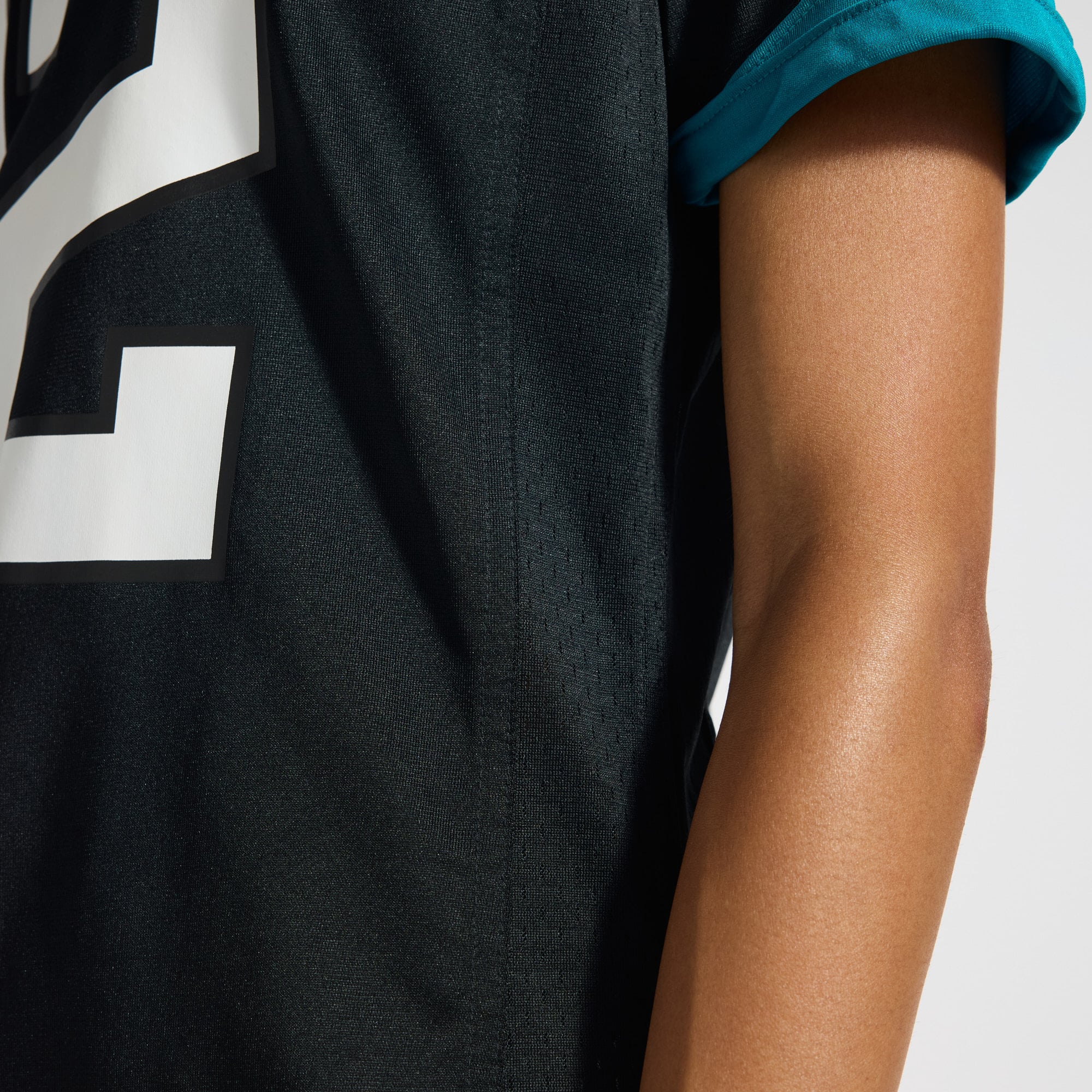 Travis Hunter Jacksonville Jaguars Women's Game Jersey - White - Black - Image 15
