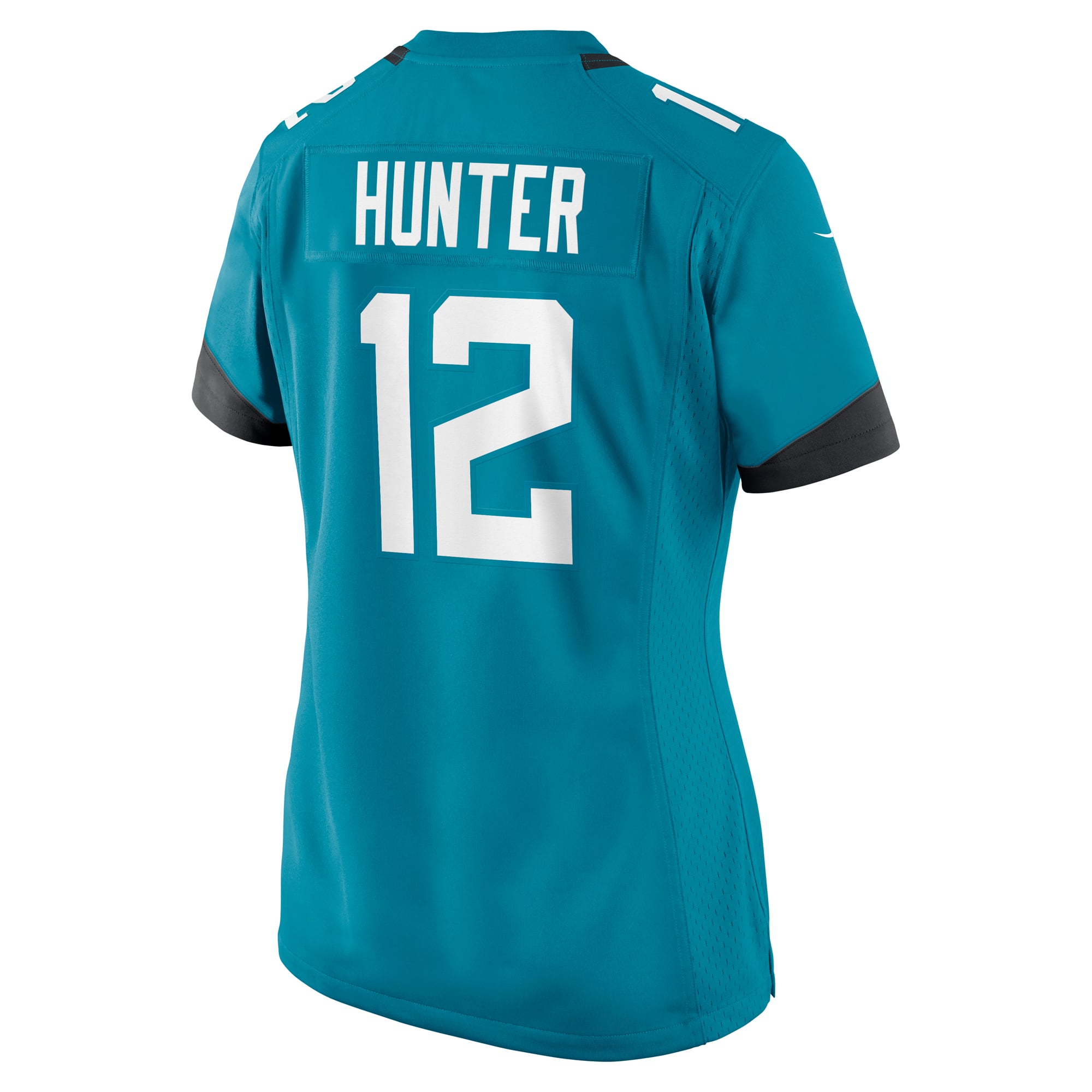 Travis Hunter Jacksonville Jaguars Women's Game Jersey - White - Teal - Image 4