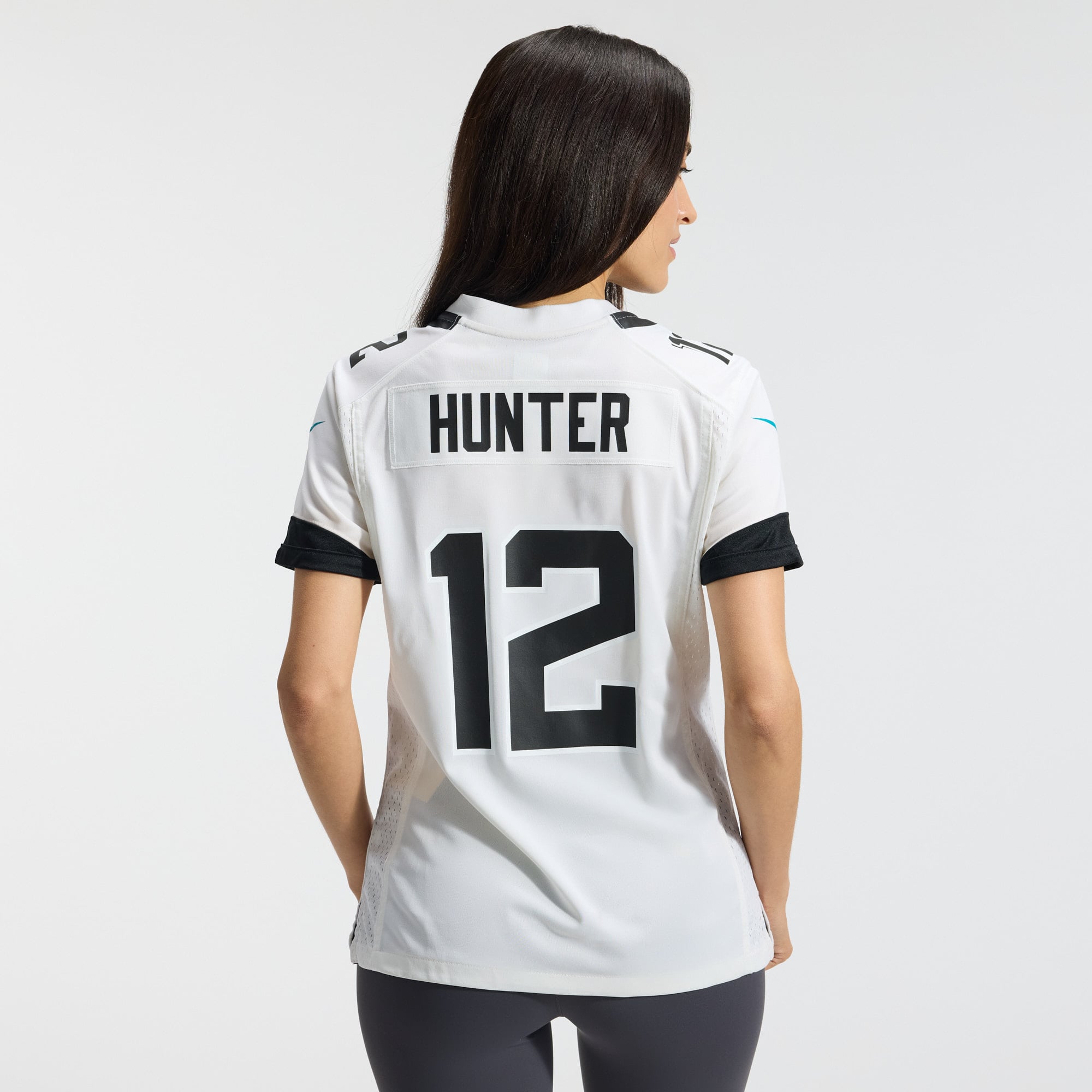 Travis Hunter Jacksonville Jaguars Women's Game Jersey - White - White - Image 5