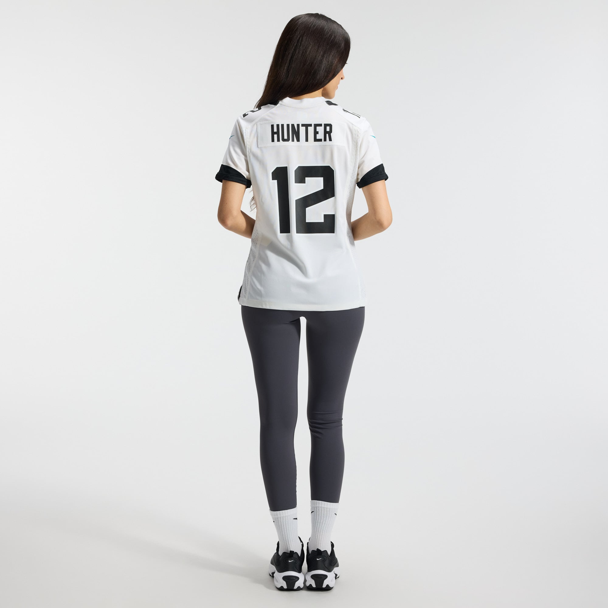 Travis Hunter Jacksonville Jaguars Women's Game Jersey - White - White - Image 7