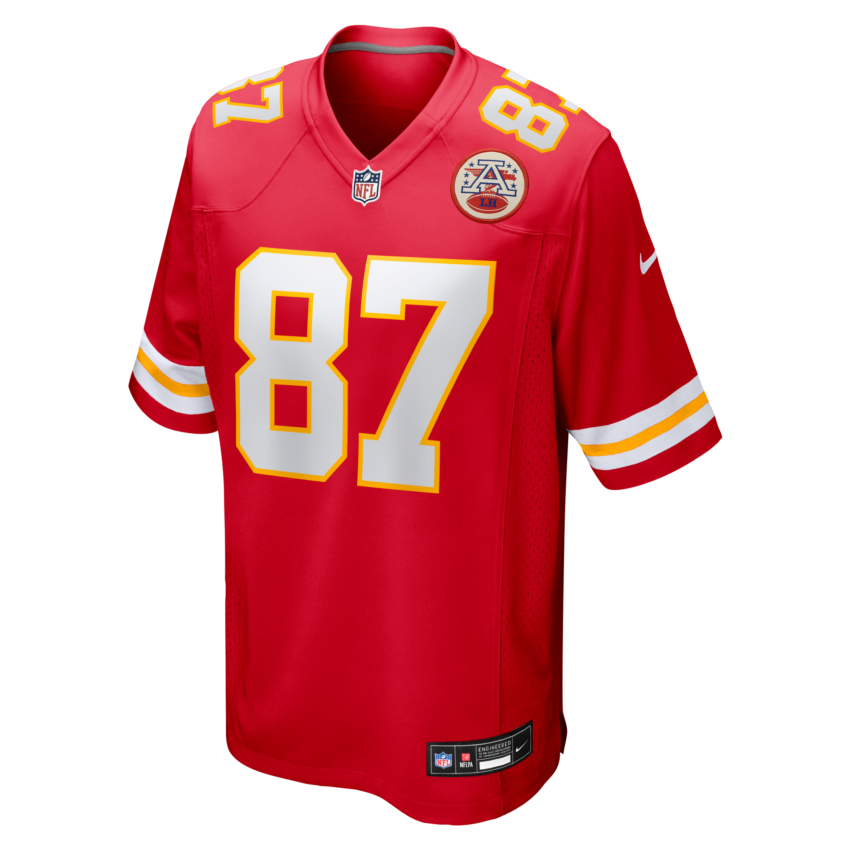 Travis Kelce Kansas City Chiefs Game Jersey - Red - Image 3