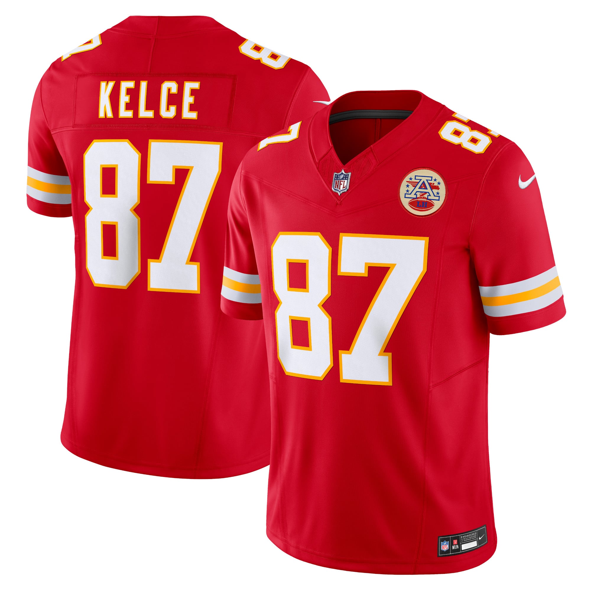 Travis Kelce Kansas City Chiefs Vapor F.U.S.E. Limited Jersey - Red - Image 2