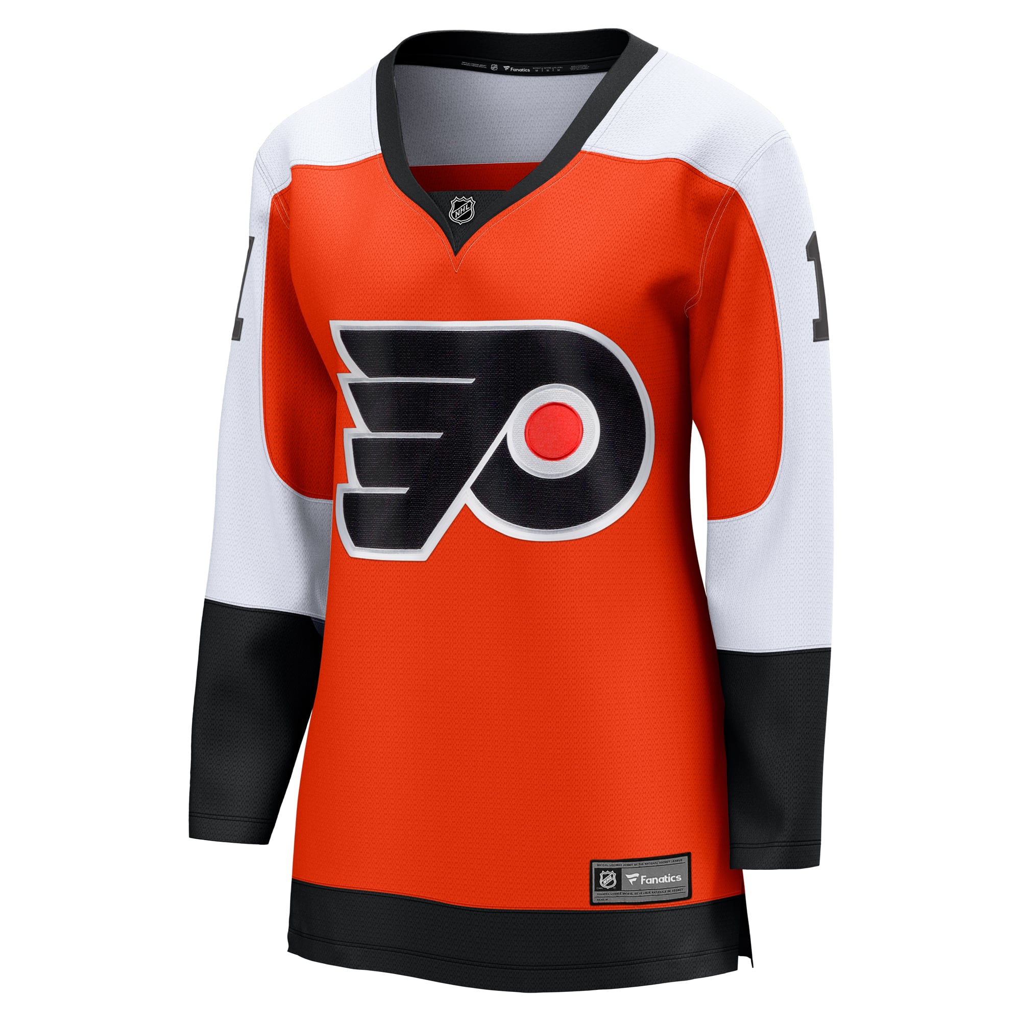 Travis Konecny Philadelphia Flyers Women's Home Breakaway Player Jersey - Orange - Image 3