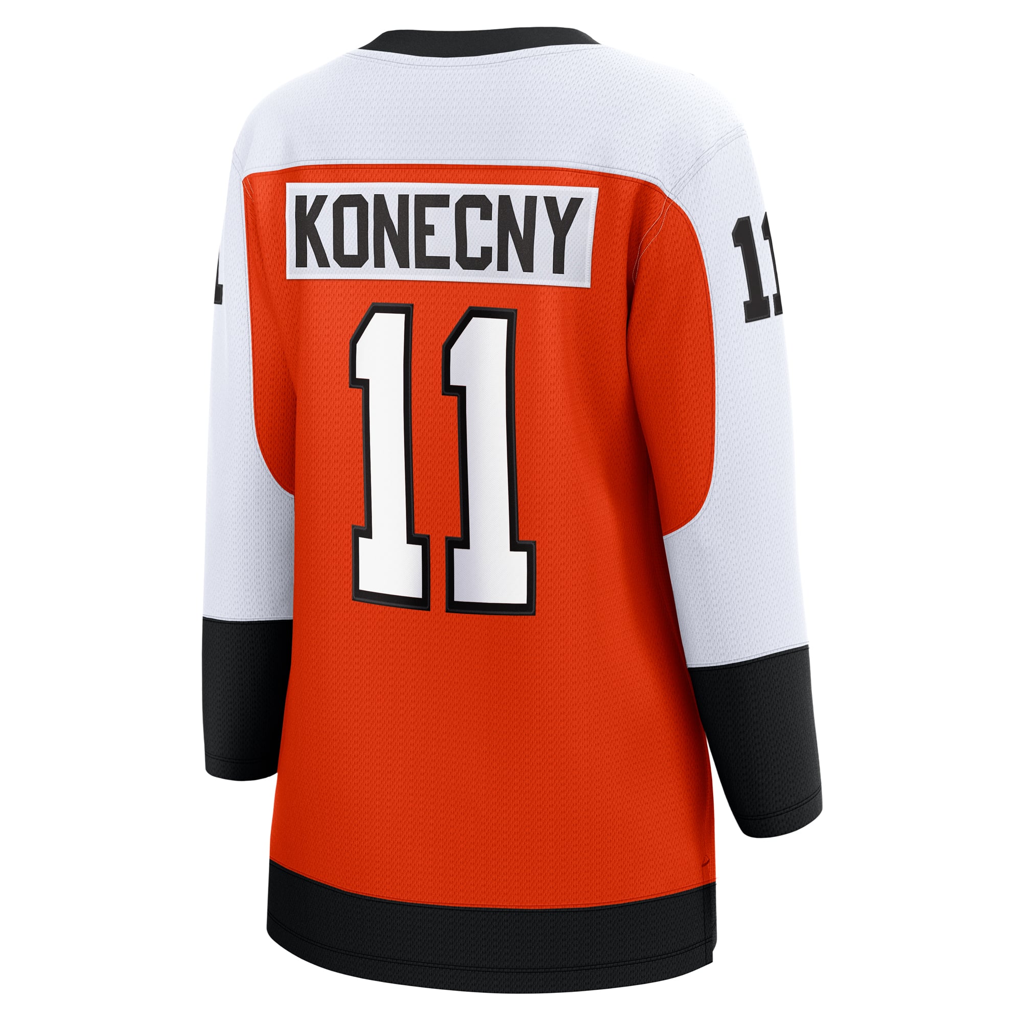 Travis Konecny Philadelphia Flyers Women's Home Breakaway Player Jersey - Orange - Image 4