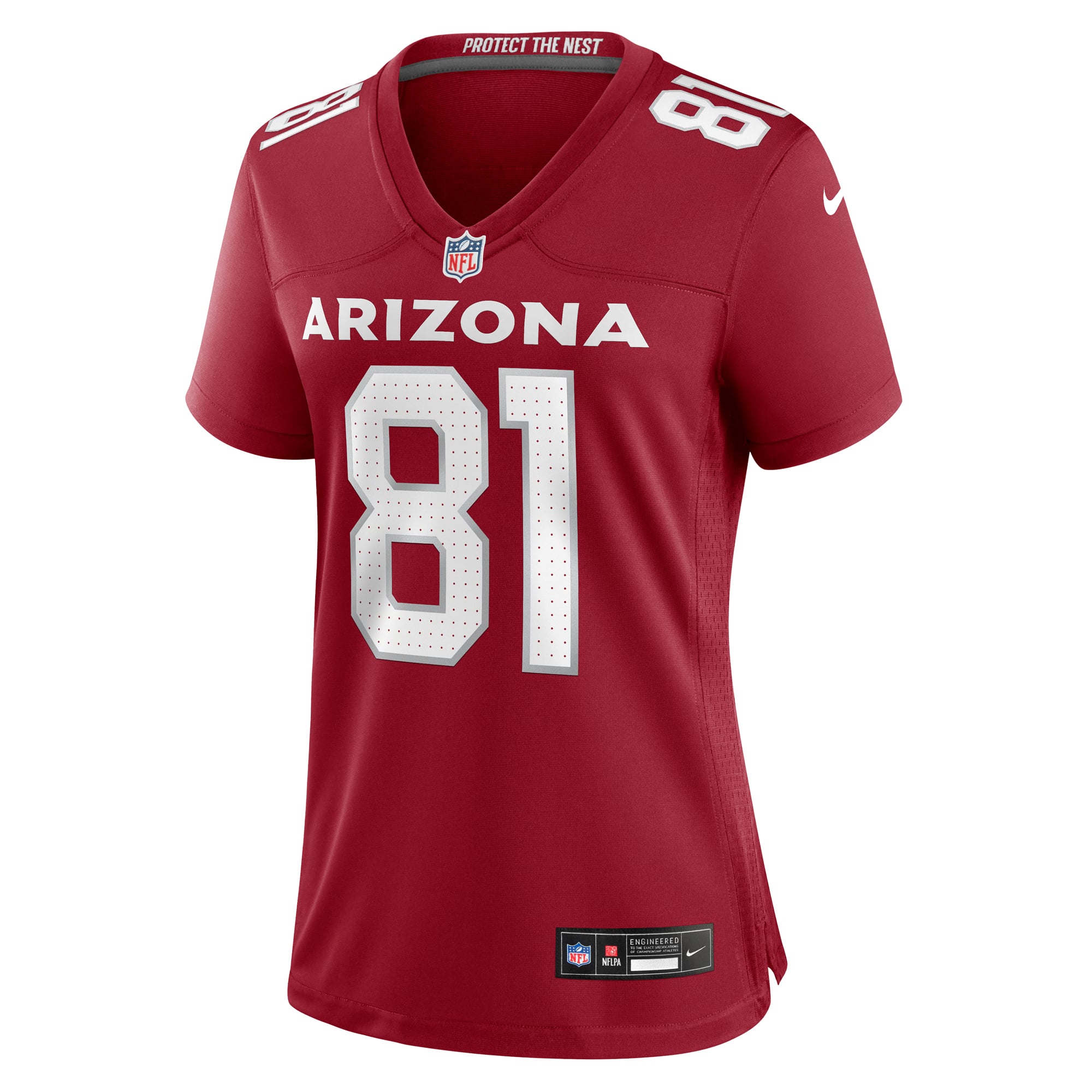 Travis Vokolek Arizona Cardinals Women's Game Jersey - Cardinal - Image 3