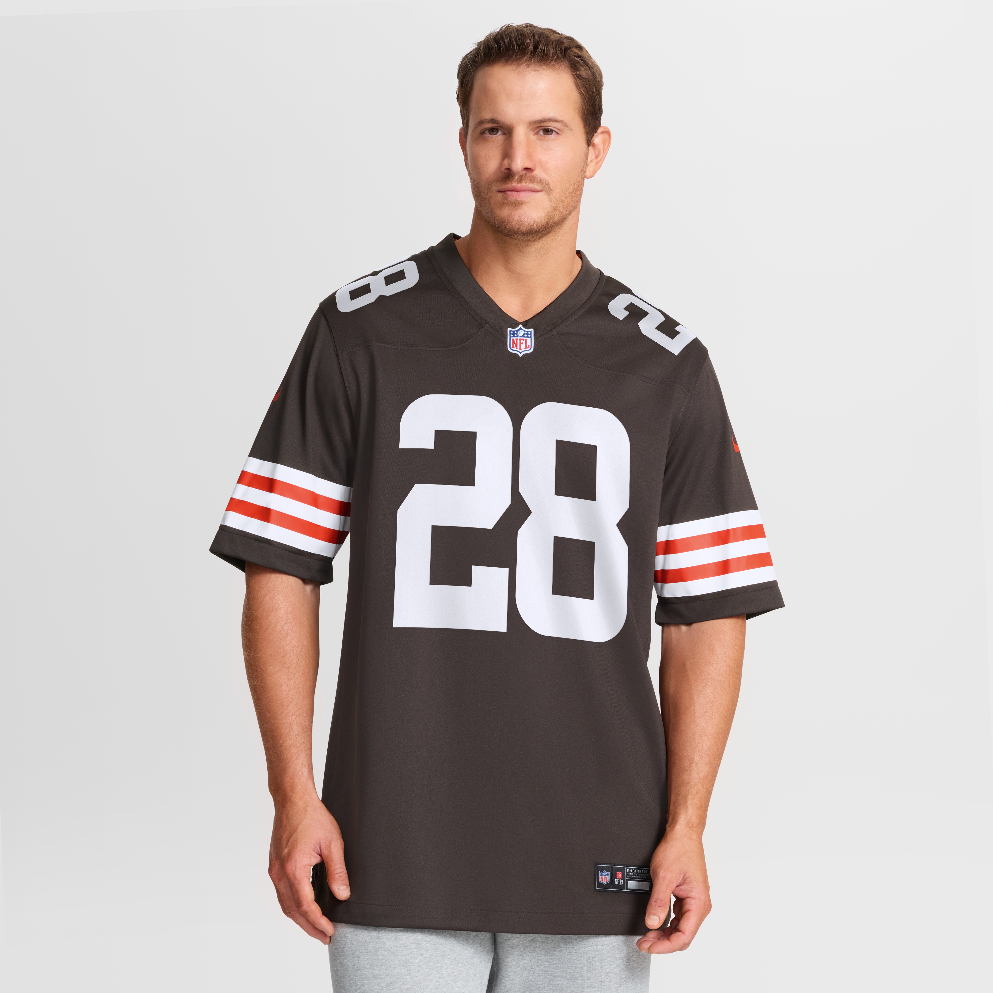 Tre Avery Cleveland Browns Team Game Jersey - Brown - Image 5