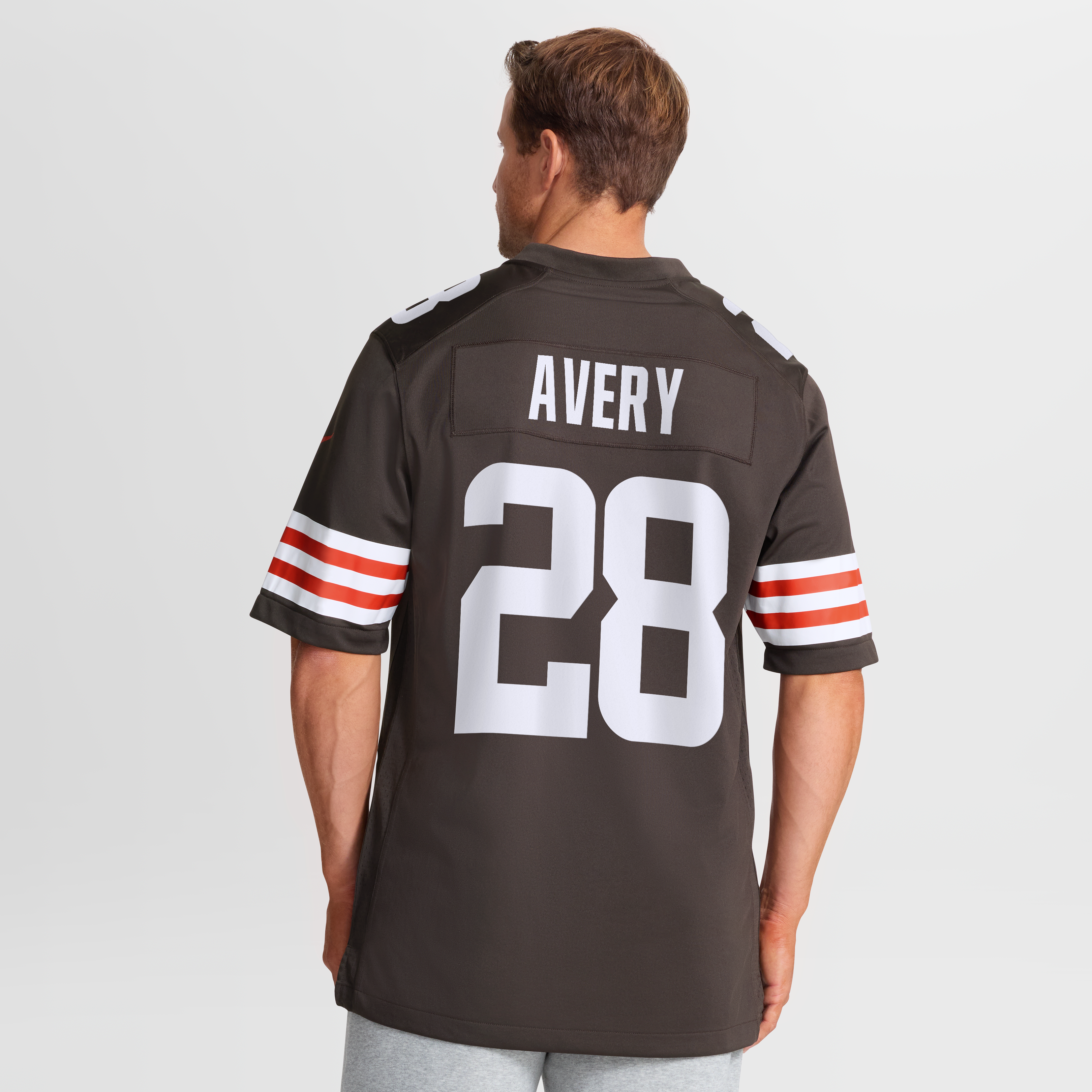 Tre Avery Cleveland Browns Team Game Jersey - Brown - Image 6