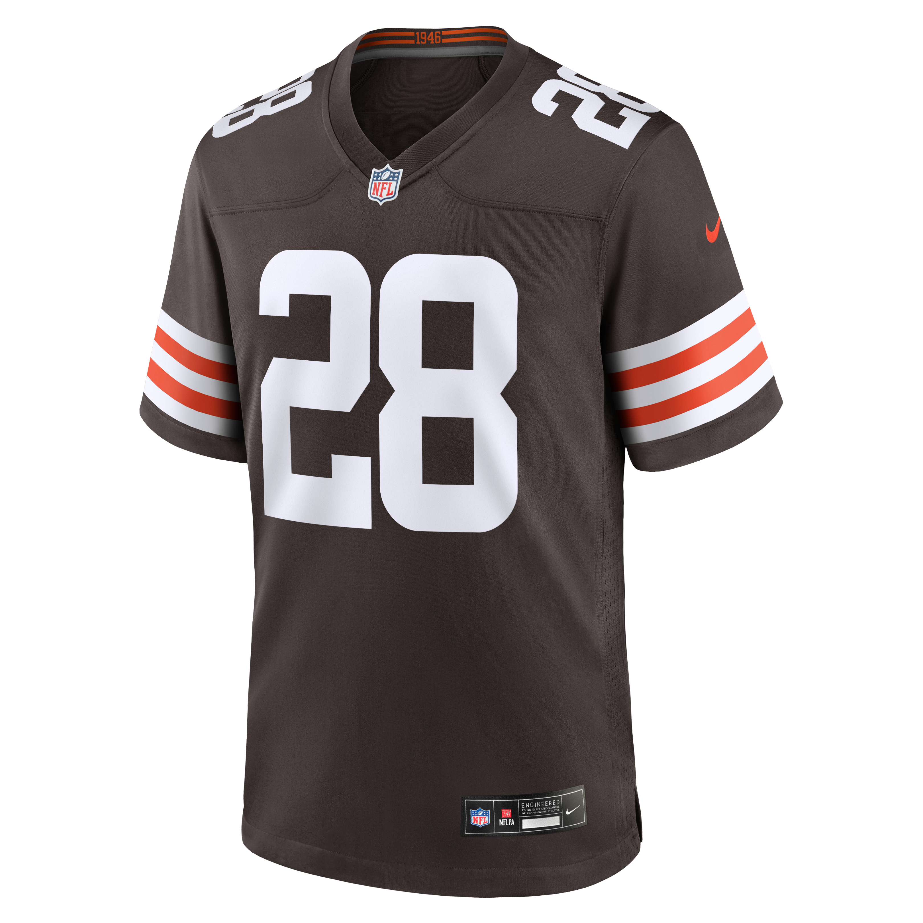 Tre Avery Cleveland Browns Team Game Jersey - Brown - Image 3