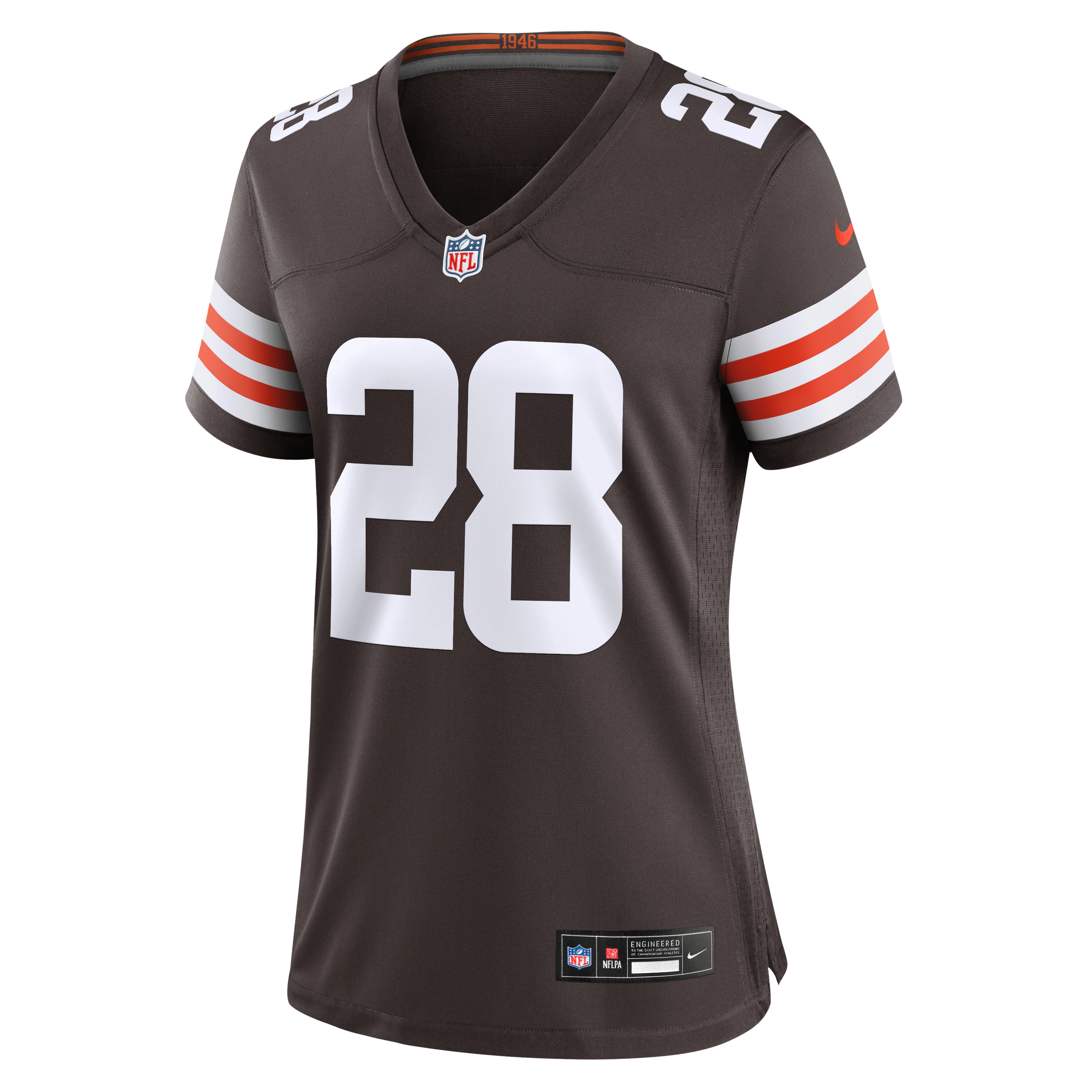Tre Avery Cleveland Browns Women's Team Game Jersey - Brown - Image 3