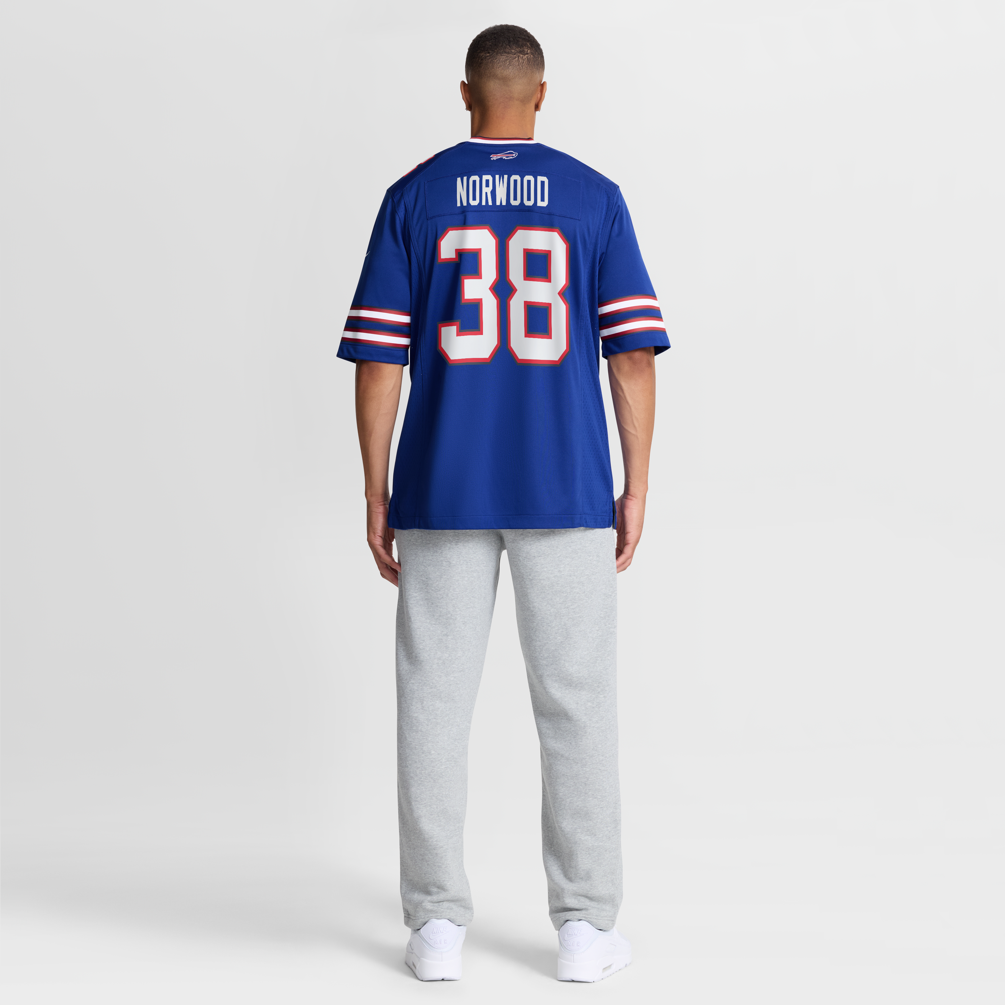 Tre Norwood Buffalo Bills Team Game Jersey - Royal - Image 9
