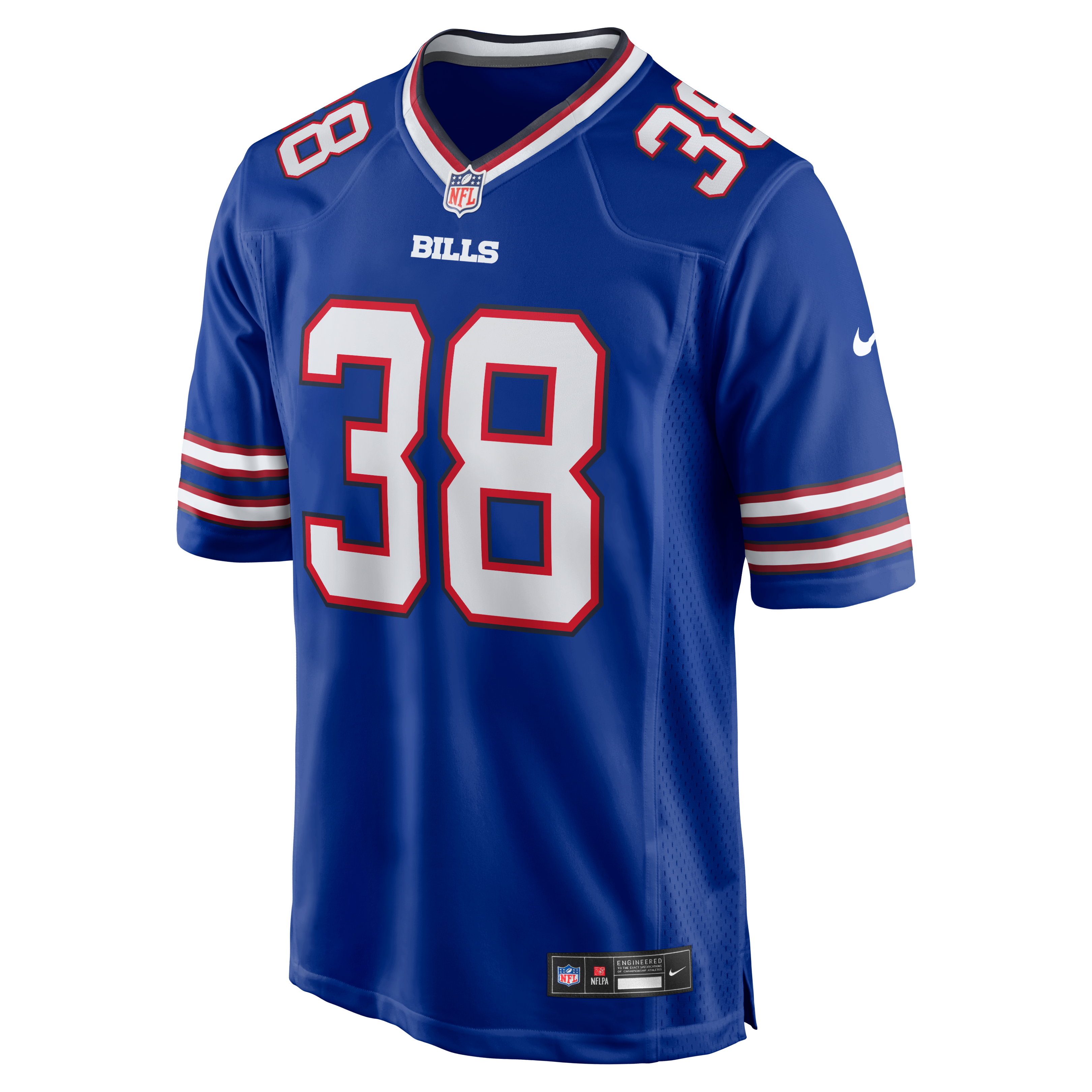 Tre Norwood Buffalo Bills Team Game Jersey - Royal - Image 3