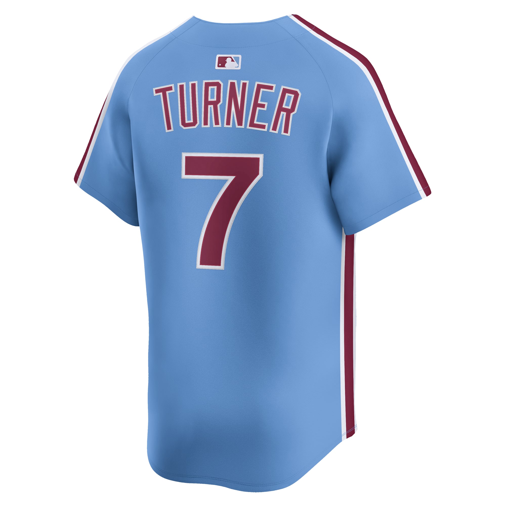 Trea Turner Philadelphia Phillies Alternate Limited Player Jersey - Light Blue - Image 4
