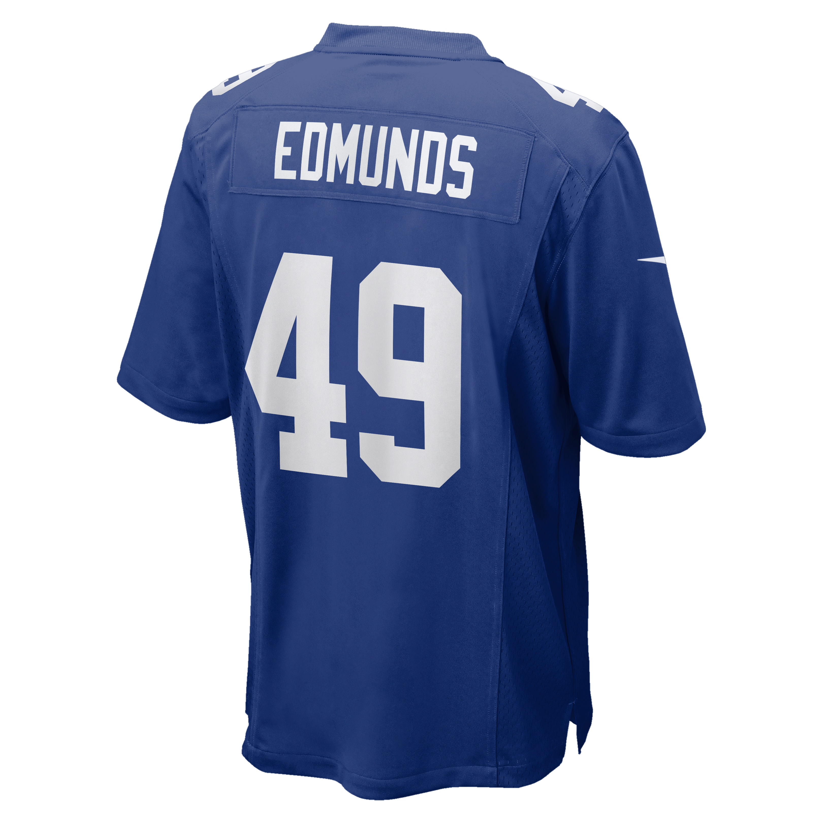 Tremaine Edmunds New York Giants Team Game Jersey - Royal - Image 4