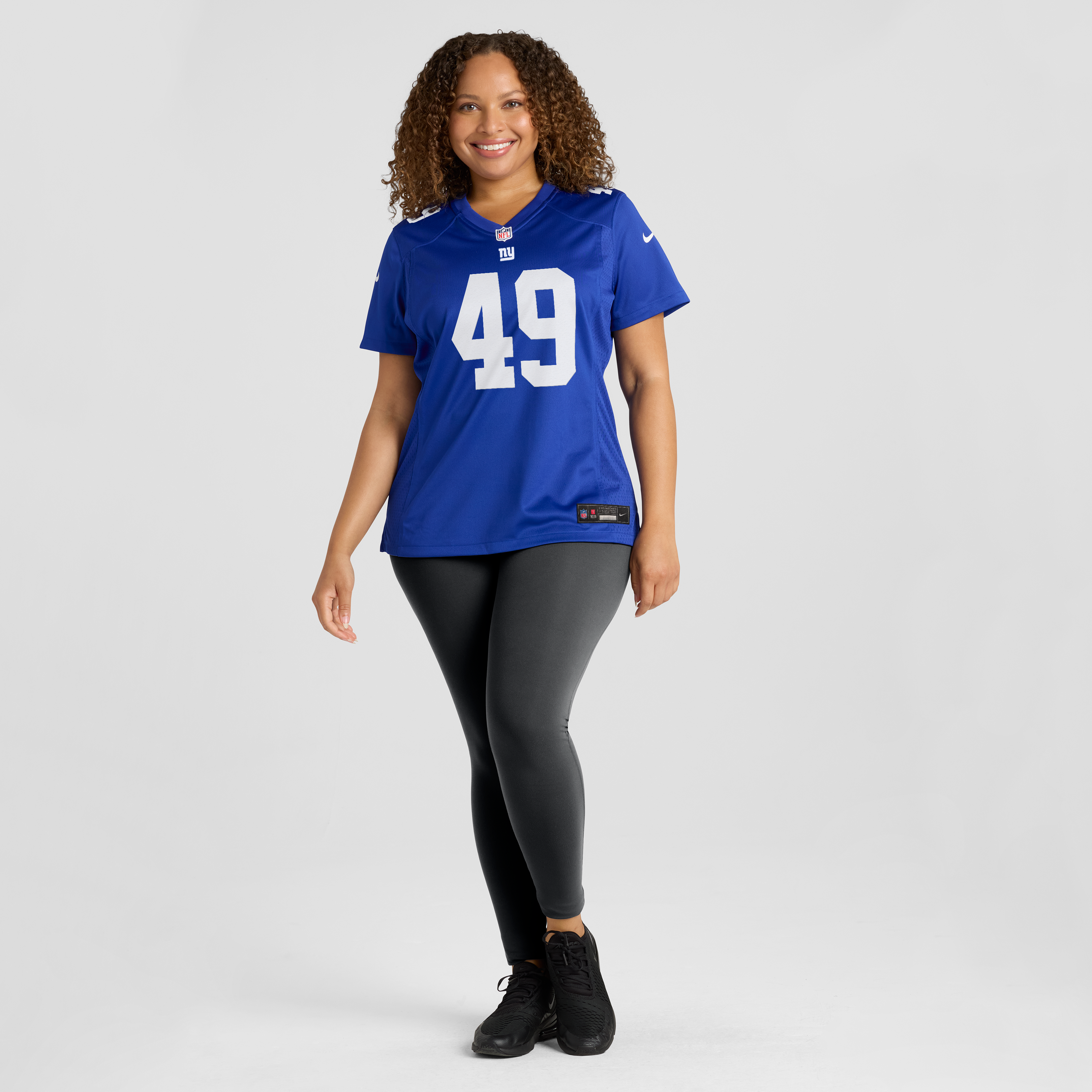 Tremaine Edmunds New York Giants Women's Team Game Jersey - Royal - Image 7
