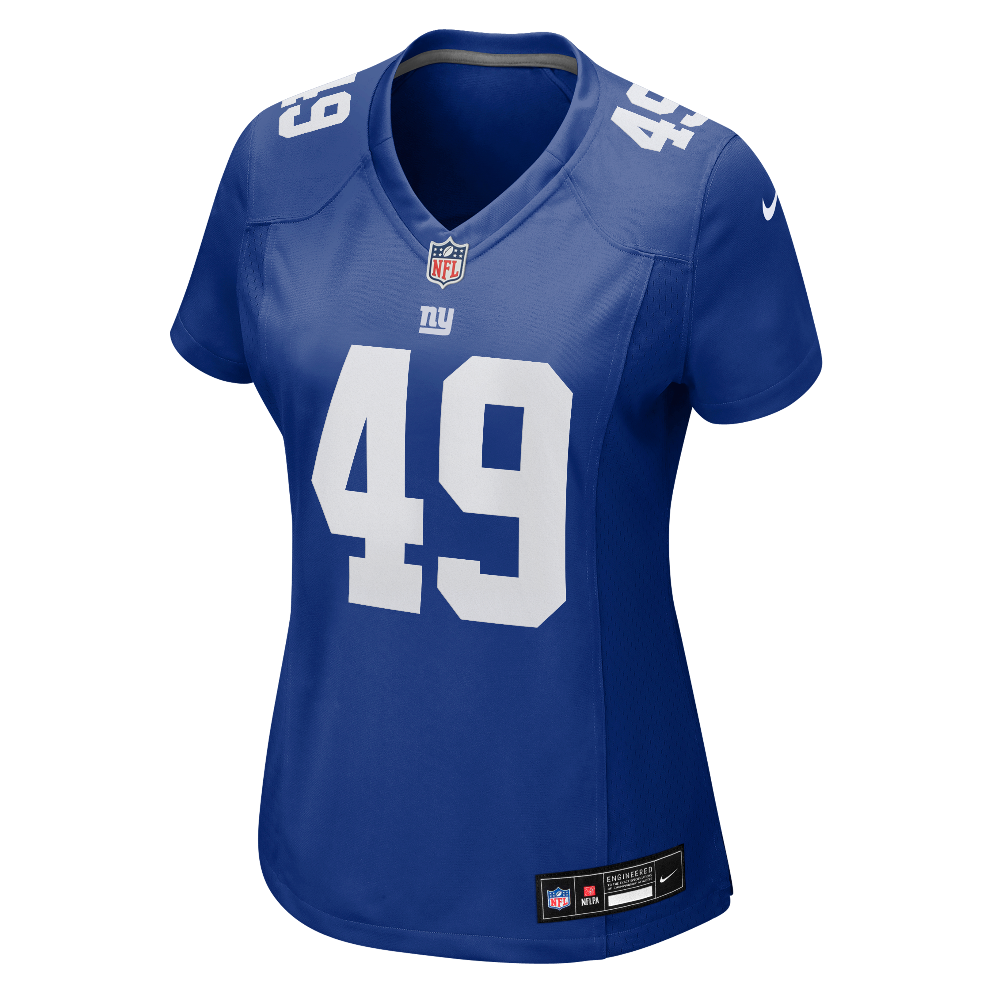 Tremaine Edmunds New York Giants Women's Team Game Jersey - Royal - Image 3