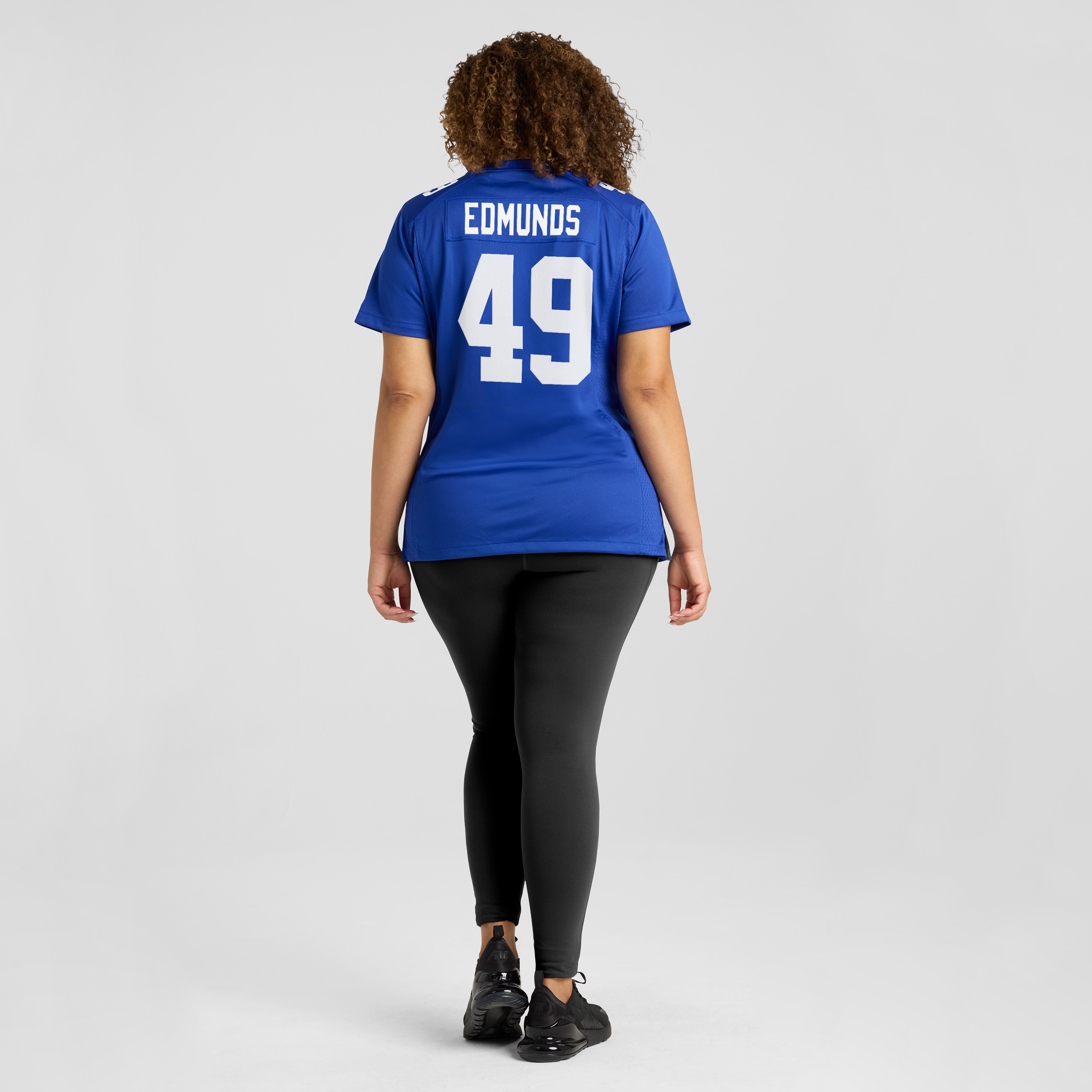 Tremaine Edmunds New York Giants Women's Team Game Jersey - Royal - Image 8