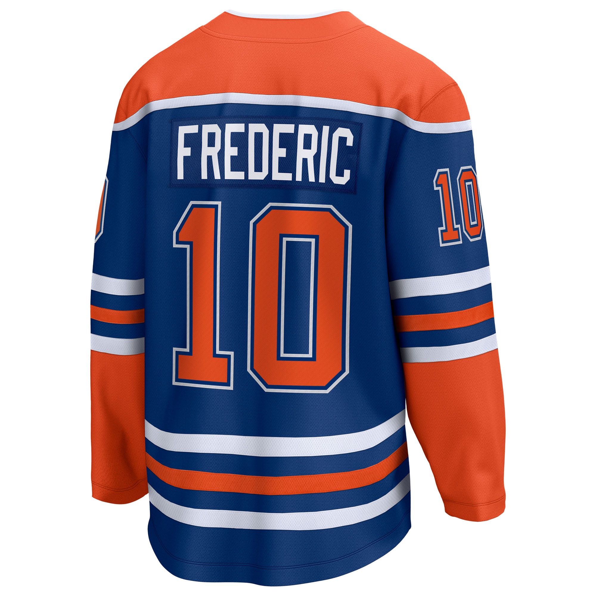 Trent Frederic Edmonton Oilers Home Breakaway Jersey - Royal - Image 4