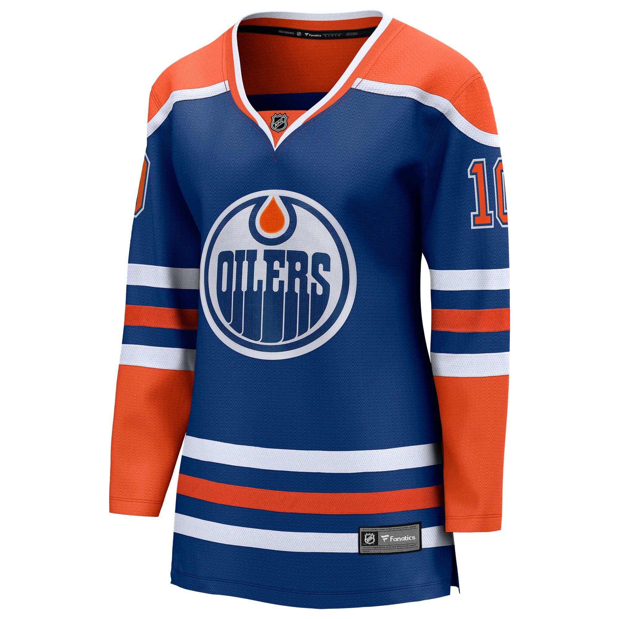 Trent Frederic Edmonton Oilers Women's Home Breakaway Jersey - Royal - Image 3