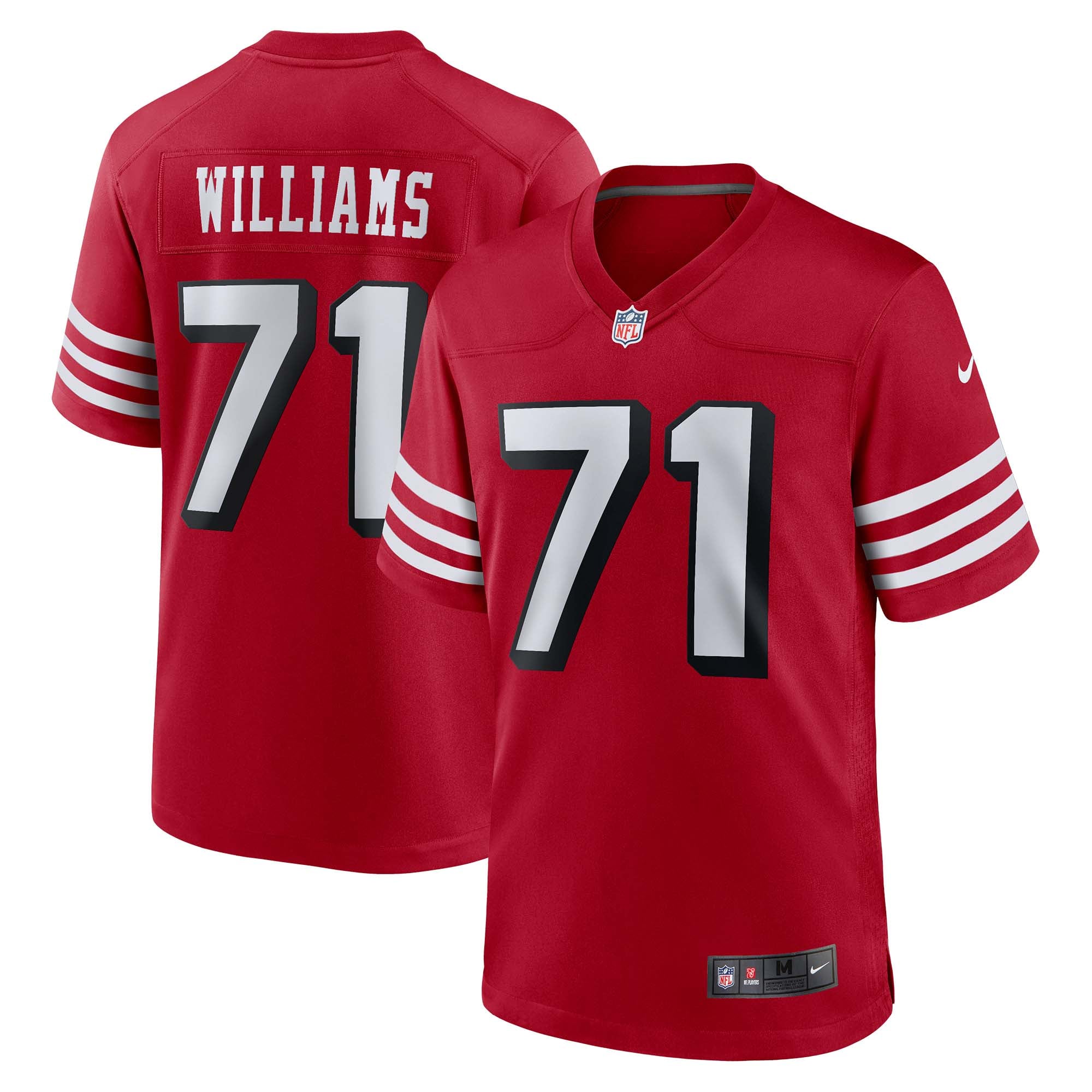 Trent Williams San Francisco 49ers Player Game Jersey - Scarlet - Image 2