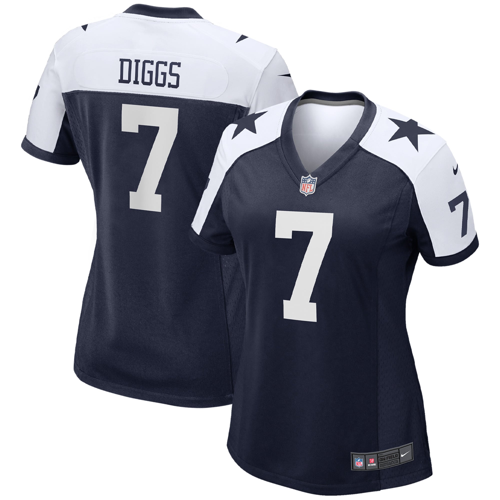 Trevon Diggs Dallas Cowboys Women's Alternate Game Jersey - Navy - Image 2