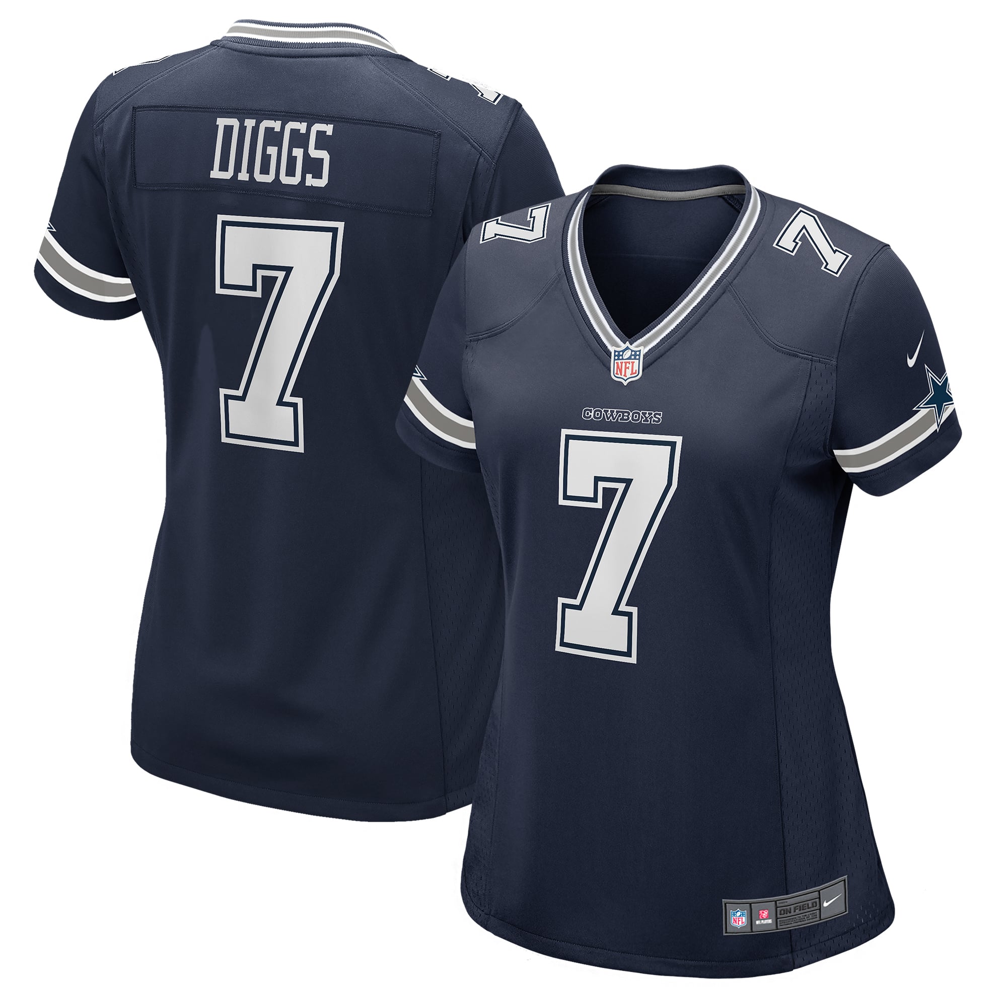 Trevon Diggs Dallas Cowboys Women's Game Jersey - Navy - Image 2